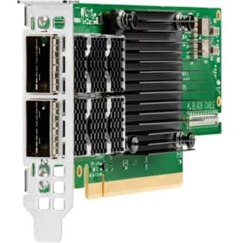 HPE 100Gigabit Ethernet Card for Server, Rack Server - 100GBase-X - QSFP56 - Standup