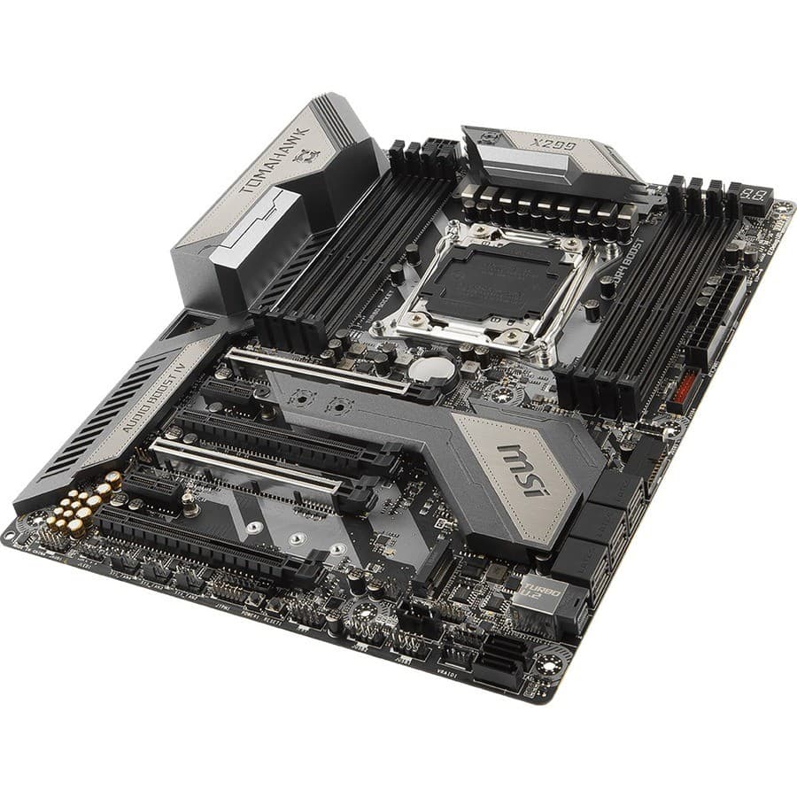 MSI X299 TOMAHAWK AC Desktop Motherboard - Intel X299 Chipset - Socket R4 LGA-2066 - Intel Optane Memory Ready - ATX
