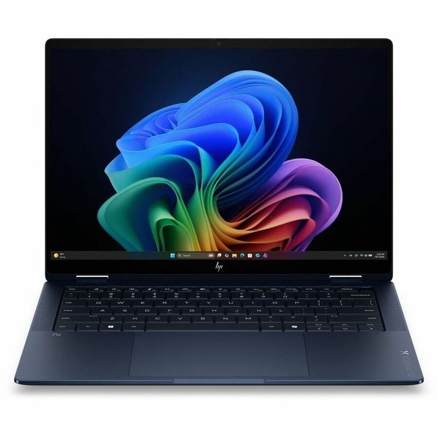 HP EliteBook X Flip G2i 14" Touchscreen Convertible Copilot+ PC 2 in 1 Notebook - 5G - WUXGA - Intel Core Ultra 7 Series 3 356H - 32 GB - 512 GB SSD - Atmospheric Blue