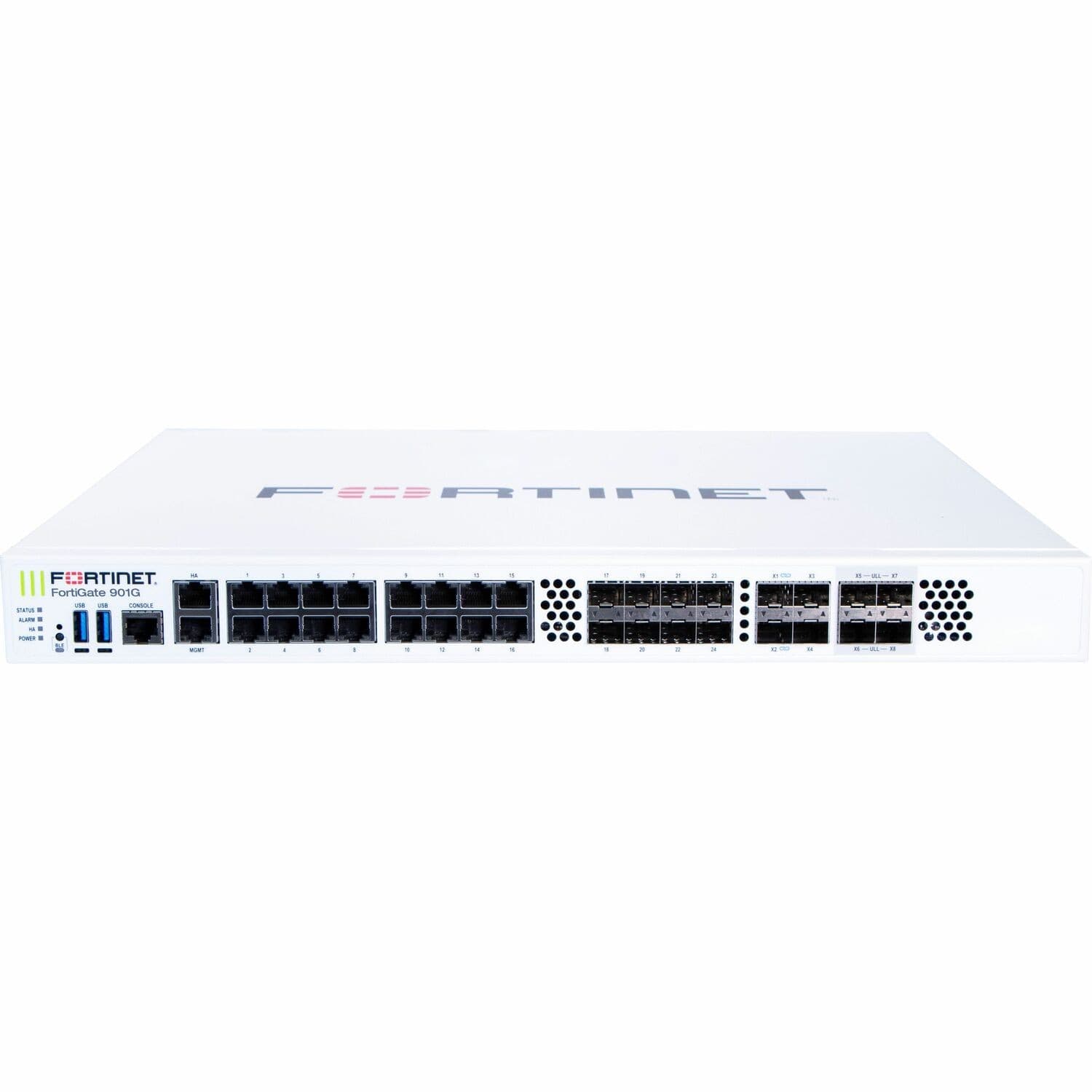 Fortinet FortiGate FG-901G-DC Network Security/Firewall Appliance - 1 Year FortiCare Premium and FortiGuard Enterprise Protection
