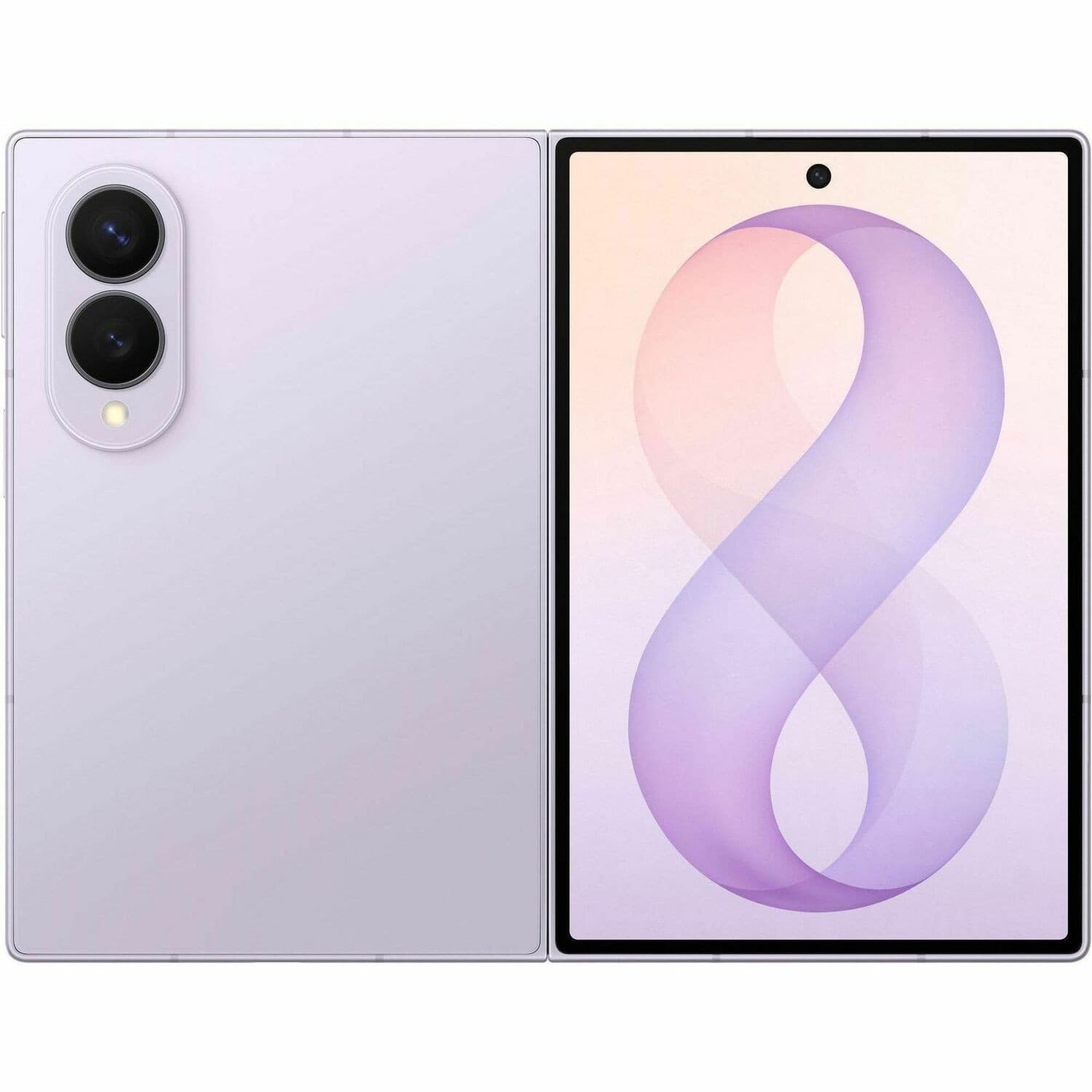 Samsung Galaxy Z Fold8 SM-F971B 1 TB Smartphone - 7.6" Flexible Folding Screen Dynamic AMOLED 2X QXGA+ 1848 x 2448 - Octa-core (OryonDual-core (2 Core) 4.74 GHz + Oryon Hexa-core (6 Core) 3.60 GHz - 16 GB RAM - Android 17 - 5G - Lavender