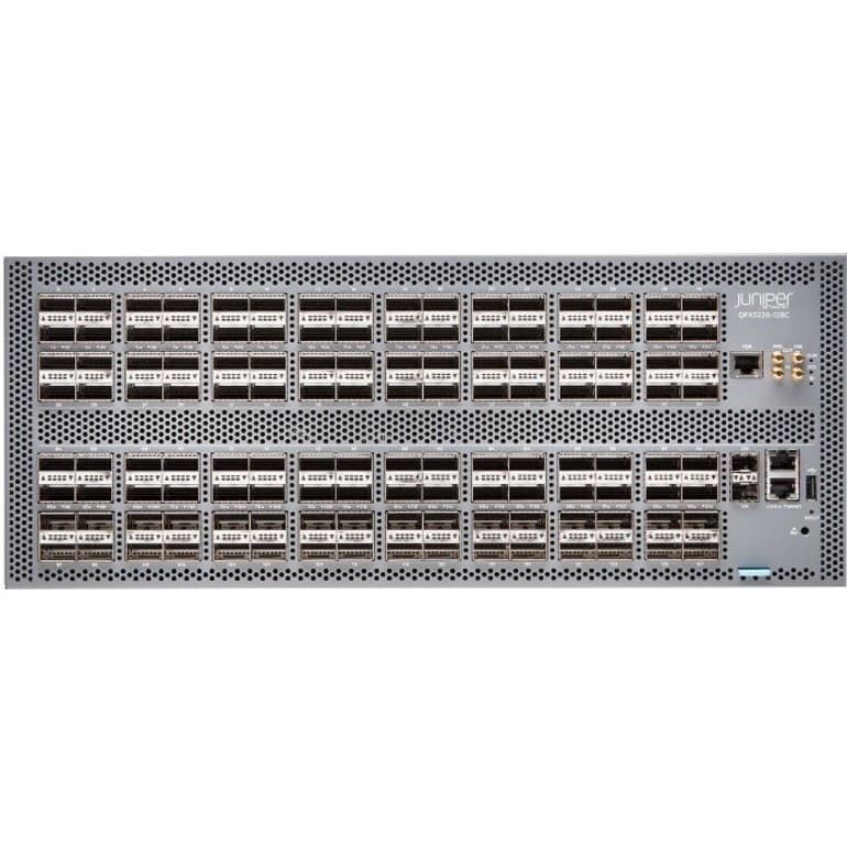 Juniper QFX5200 QFX5220-128C Manageable Ethernet Switch - 400 Gigabit Ethernet, 10 Gigabit Ethernet - 10GBase-X - TAA Compliant