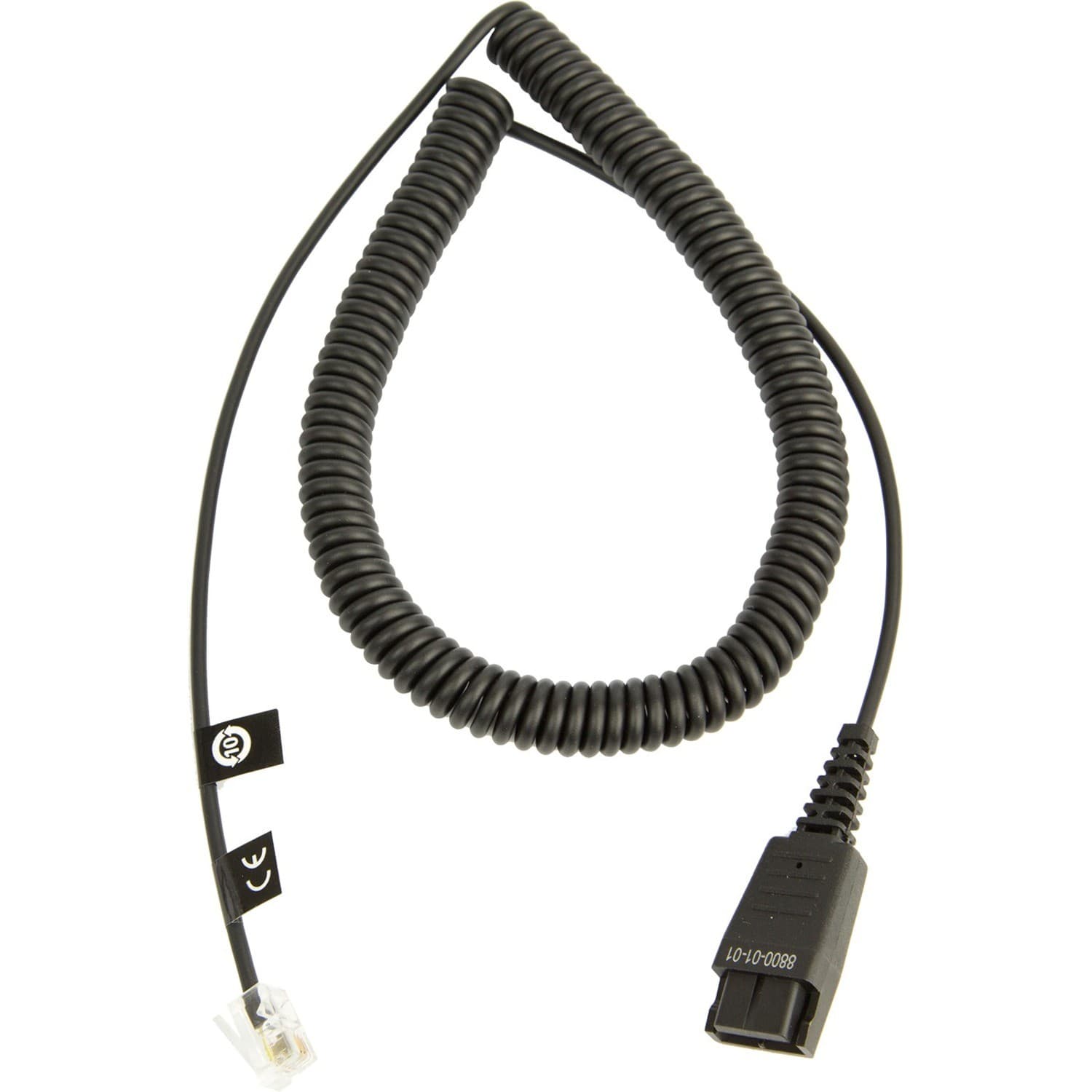 Jabra 8800-01-01 2 m Quick Disconnect/RJ-10 Phone Cable