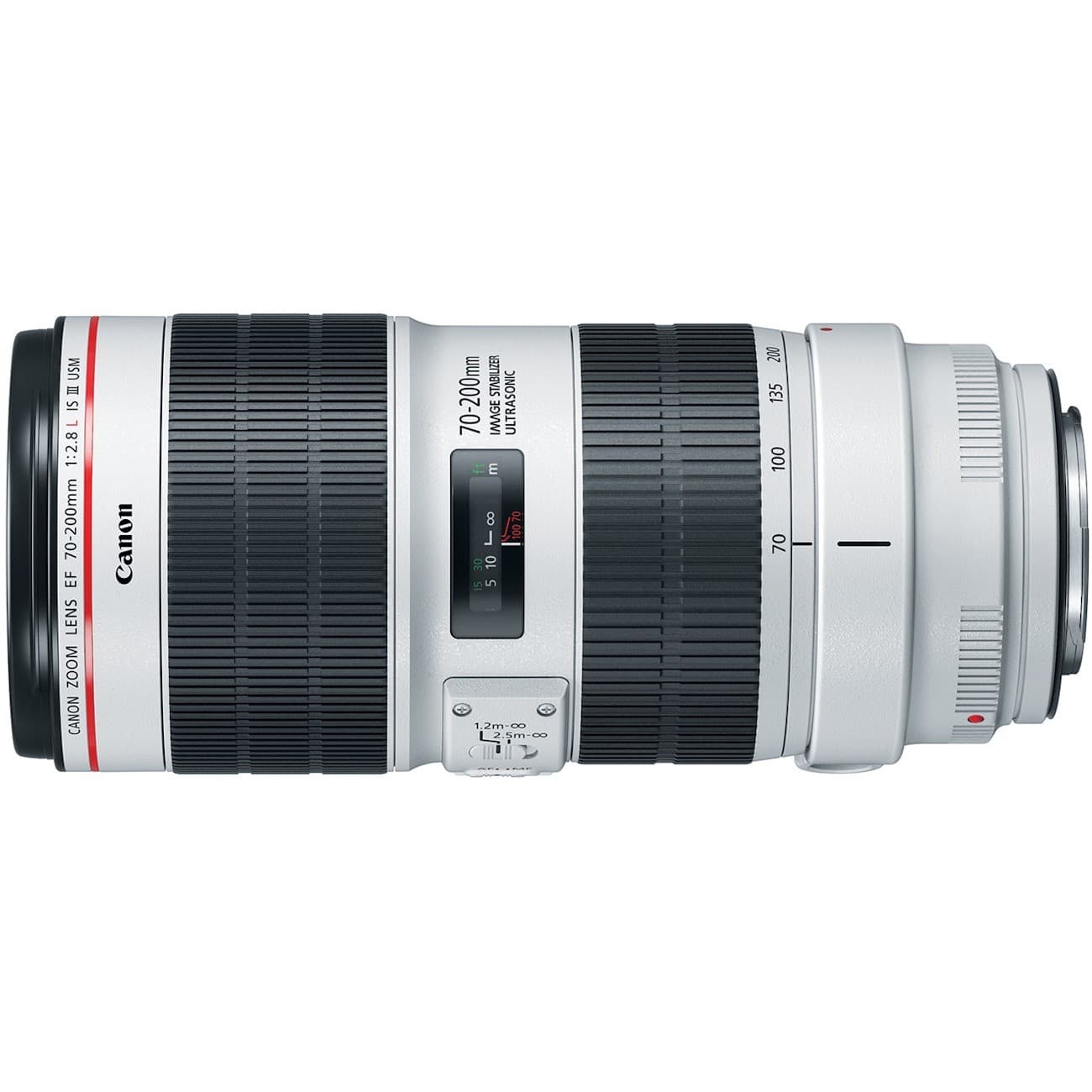 Canon - 70 mm to 200 mm - f/32 - f/2.8 - Telephoto Zoom Lens for Canon EF