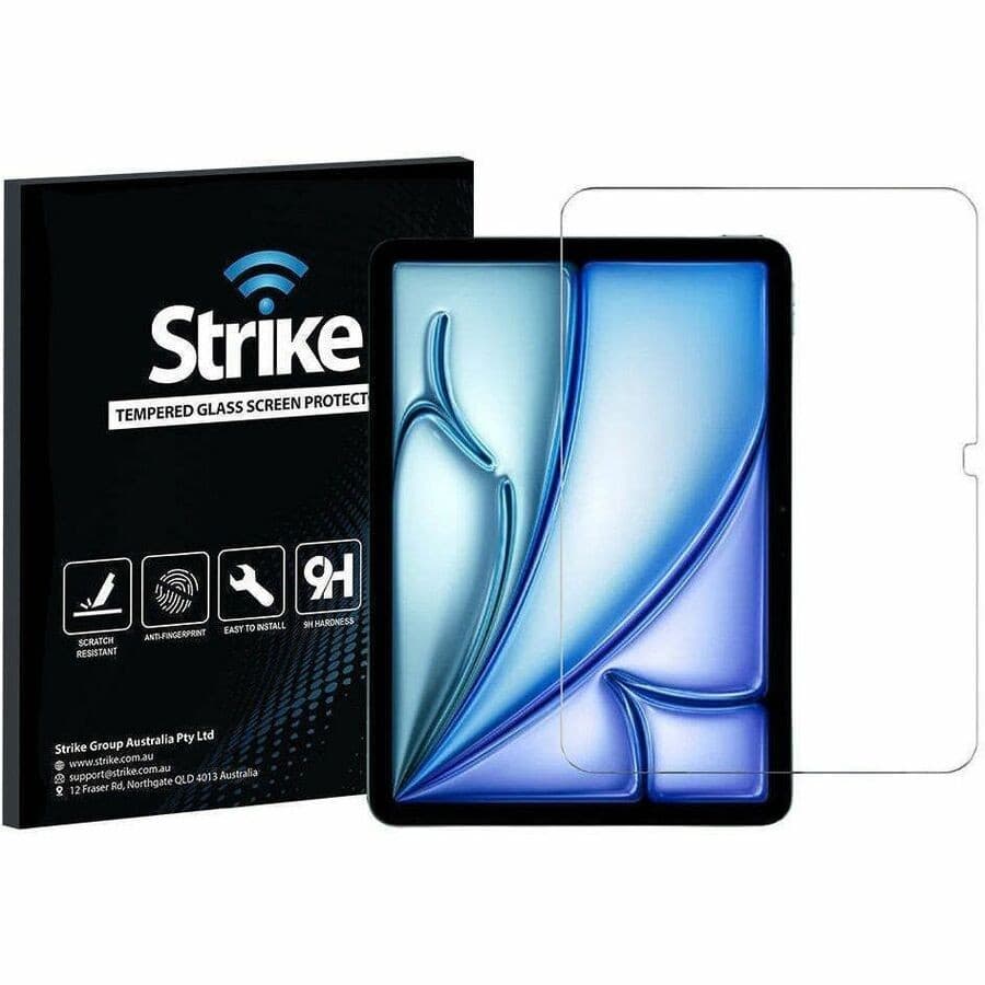 Strike 9H Tempered Glass Screen Protector for iPad Pro 11 (2024), iPad mini 7 - Transparency - 1