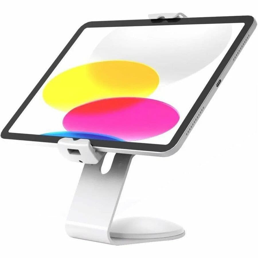 Compulocks Cling Core Counter/Wall Mount for Tablet, iPad - White - Landscape/Portrait