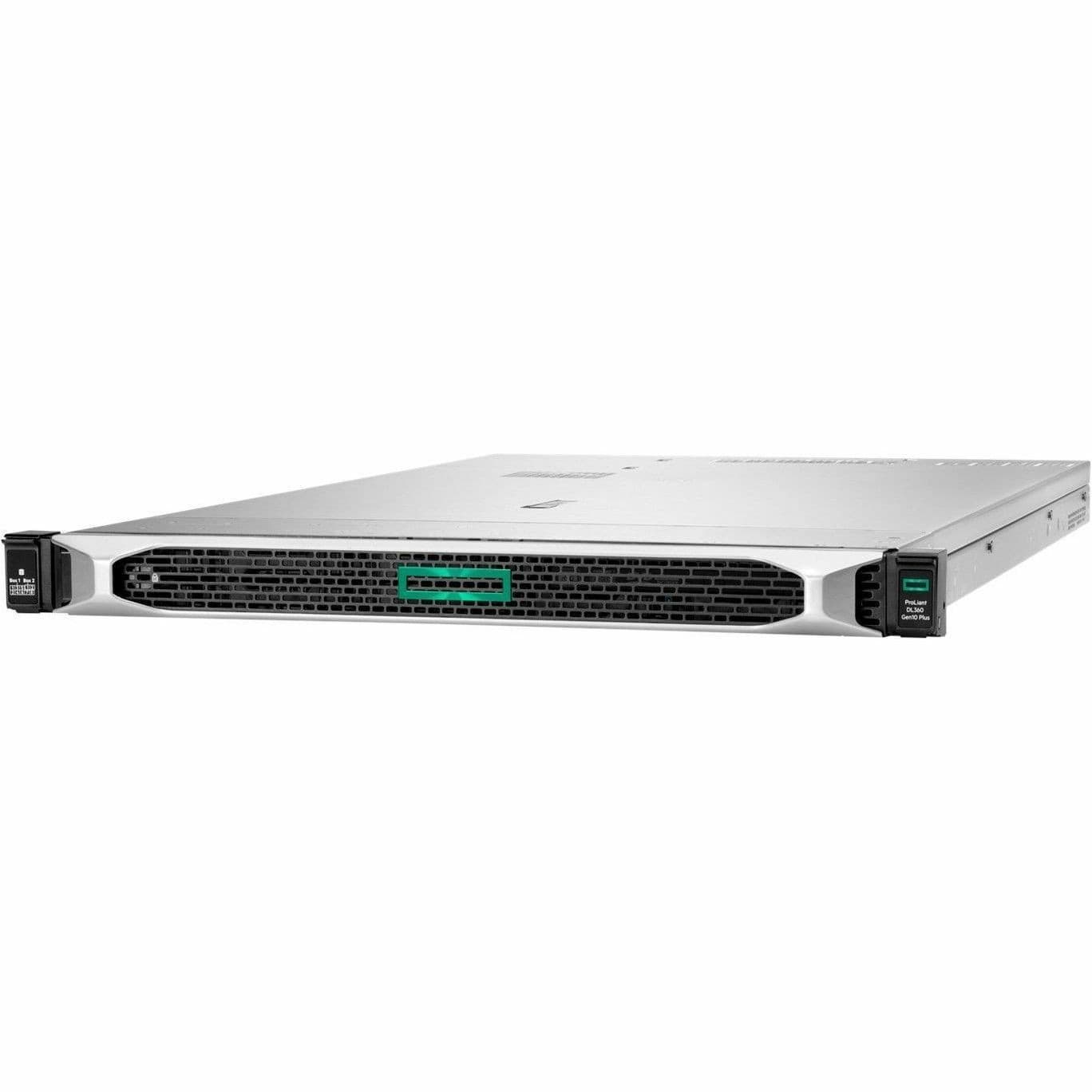 HPE ProLiant DL360 G10 Plus 1U Rack Server - 1 x Intel Xeon Silver 4314 2.40 GHz - 64 GB RAM - 960 GB SSD - (2 x 480GB) SSD Configuration - 24Gb/s SAS, NVMe Controller