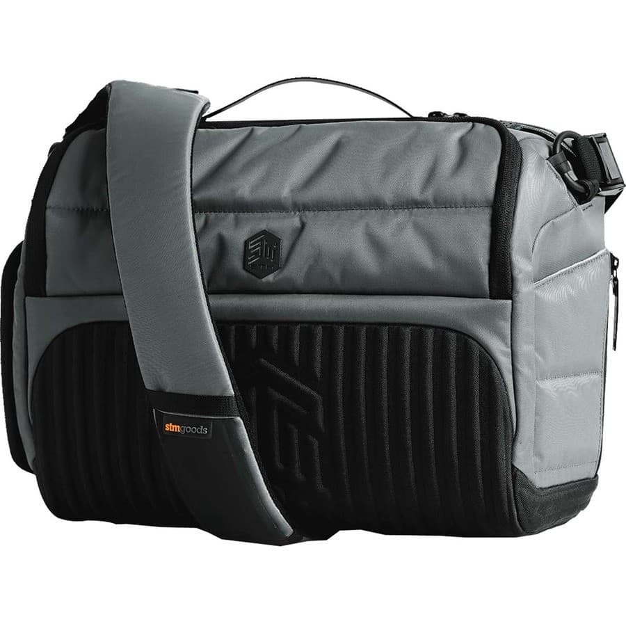 STM Goods Dux Rugged Carrying Case (Messenger) for 38.1 cm (15") to 40.6 cm (16") Apple MacBook - Gray Storm