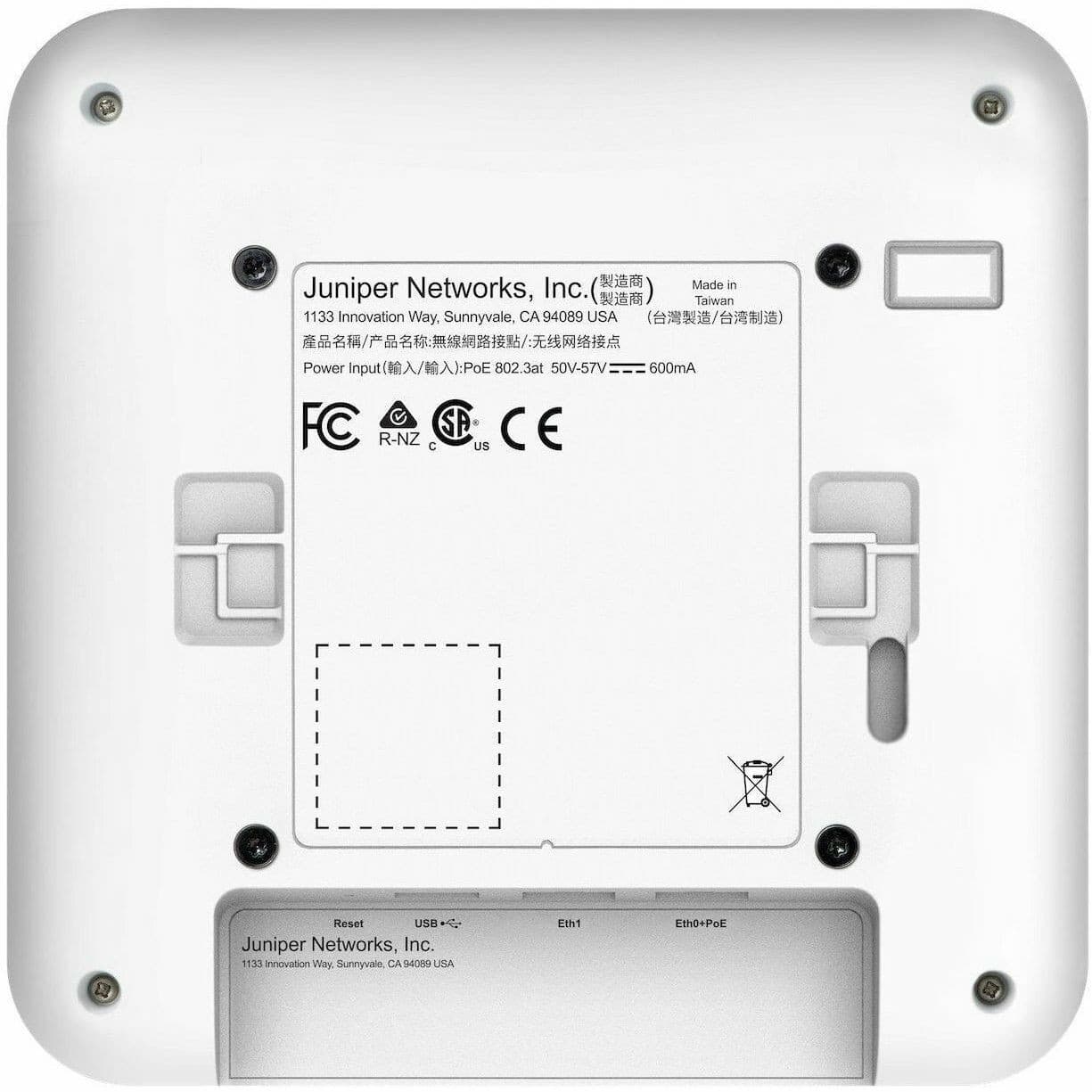 Mist AP45E Tri Band Wi-Fi 6E IEEE 802.11 a/b/g/n/ac/ax 8.15 Gbit/s Wireless Access Point - Indoor