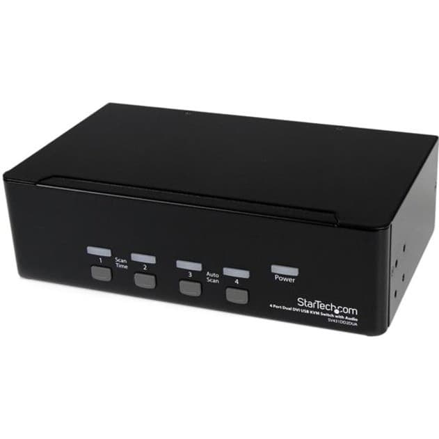 StarTech.com SV431DD2DUA KVM Switchbox - TAA Compliant