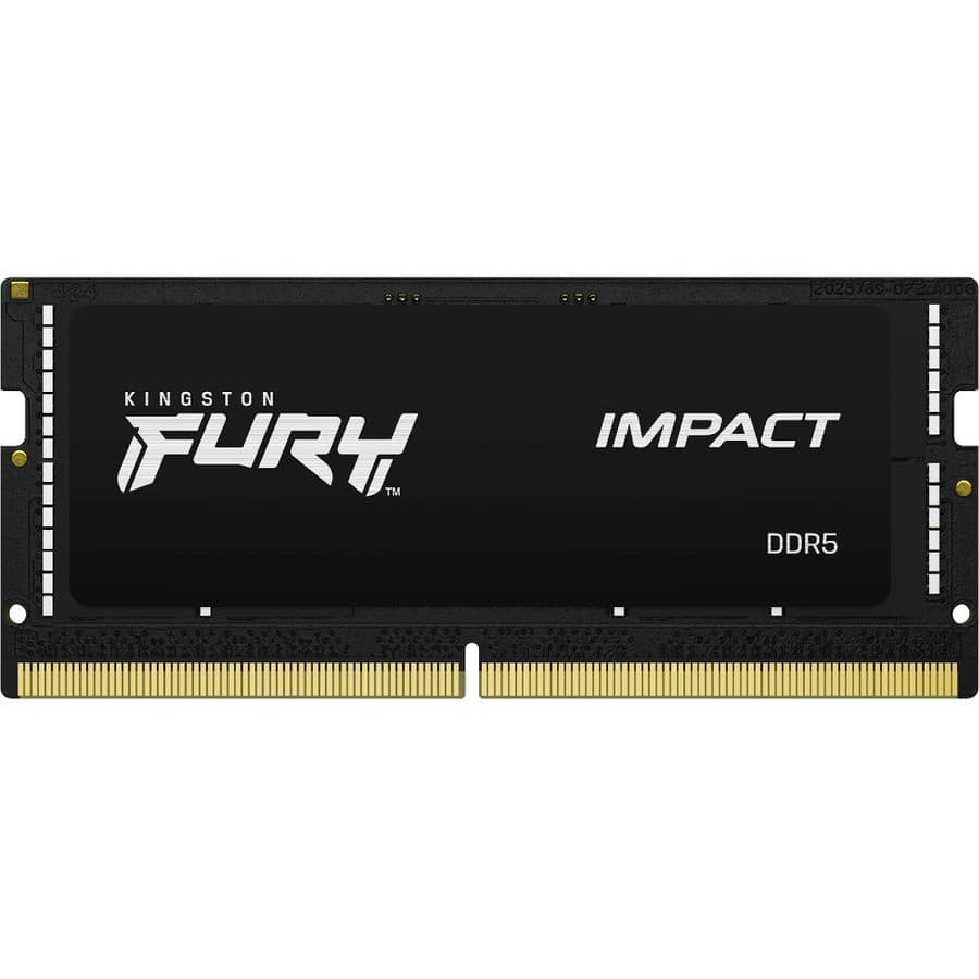 Kingston FURY Impact RAM Module for Notebook, Computer - 64 GB (2 x 32GB) - DDR5-5600/PC5-44800 DDR5 SDRAM - 5600 MHz Dual-rank Memory - CL40 - 1.10 V
