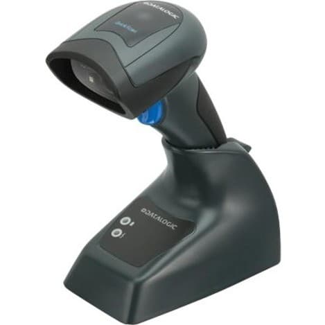 Datalogic QuickScan I QBT2131 Handheld Barcode Scanner Kit - Wireless Connectivity - Black - Serial Cable Included