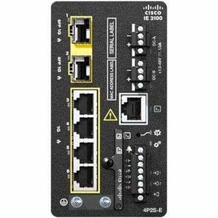 Cisco Catalyst IE3100 Rugged 4 Ports Manageable Ethernet Switch - Gigabit Ethernet - 10/100/1000Base-T, 1000Base-X