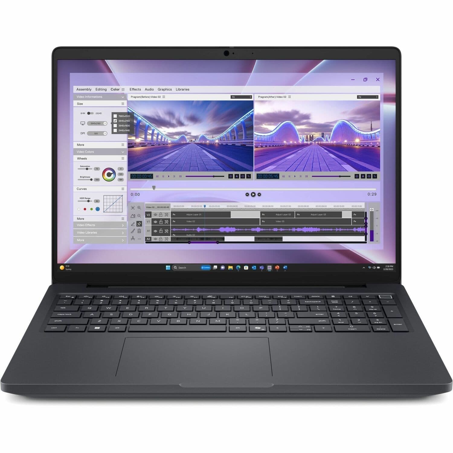 Dell Pro Max MC16250 16" Touchscreen Copilot+ PC Mobile Workstation - Full HD Plus - 60 Hz - Intel Core Ultra 9 285H - vPro Technology - 32 GB - 1 TB SSD - English (US) Keyboard