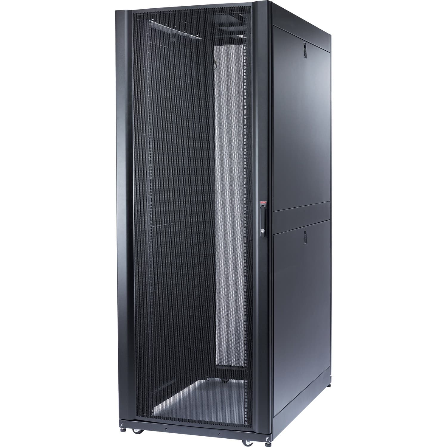 APC by Schneider Electric NetShelter SX 45U Rack Cabinet - 482.60 mm Rack Width - Black - TAA Compliant