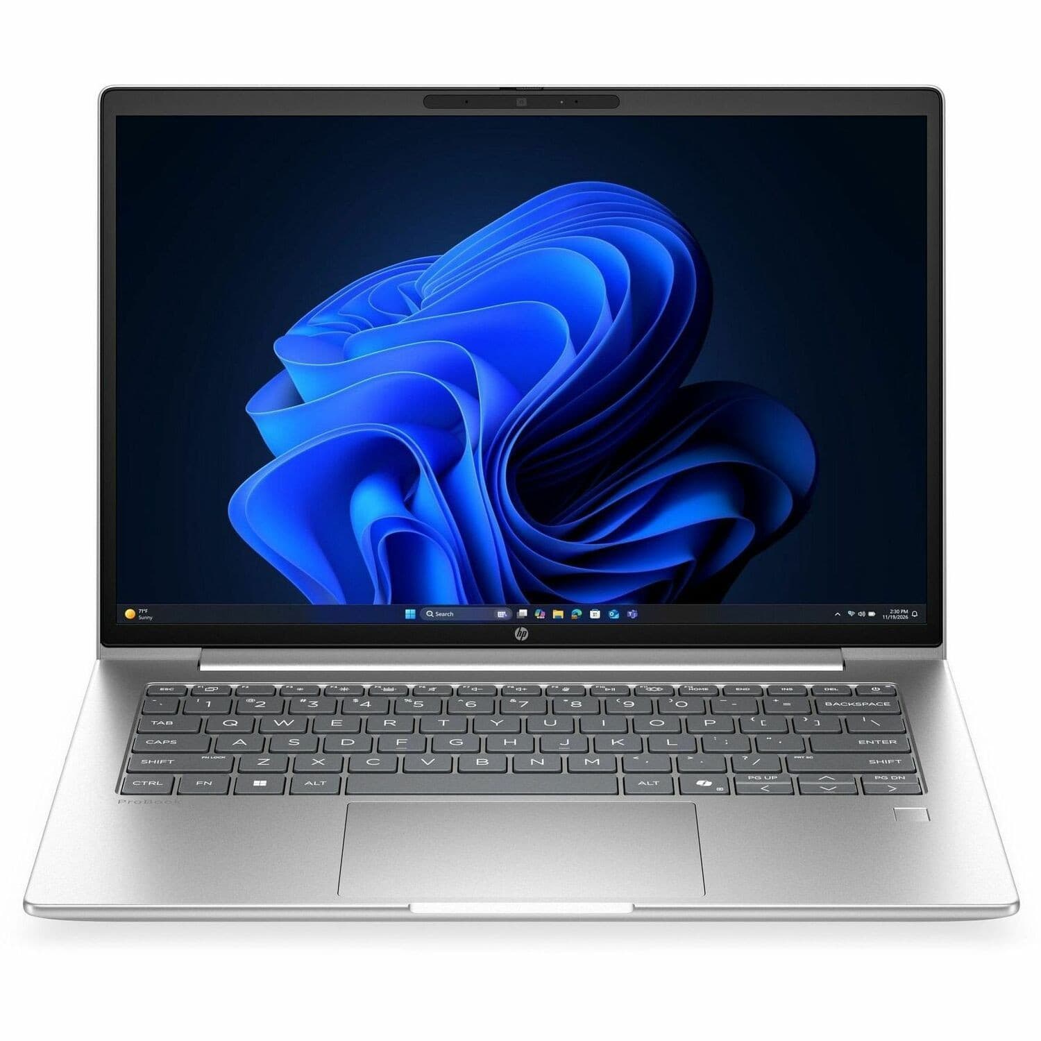 HP ProBook 4 G2ah 16" Touchscreen Notebook - WUXGA - AMD Ryzen 5 Ryzen 200 Series 220 - 16 GB - 512 GB SSD - Pike Silver