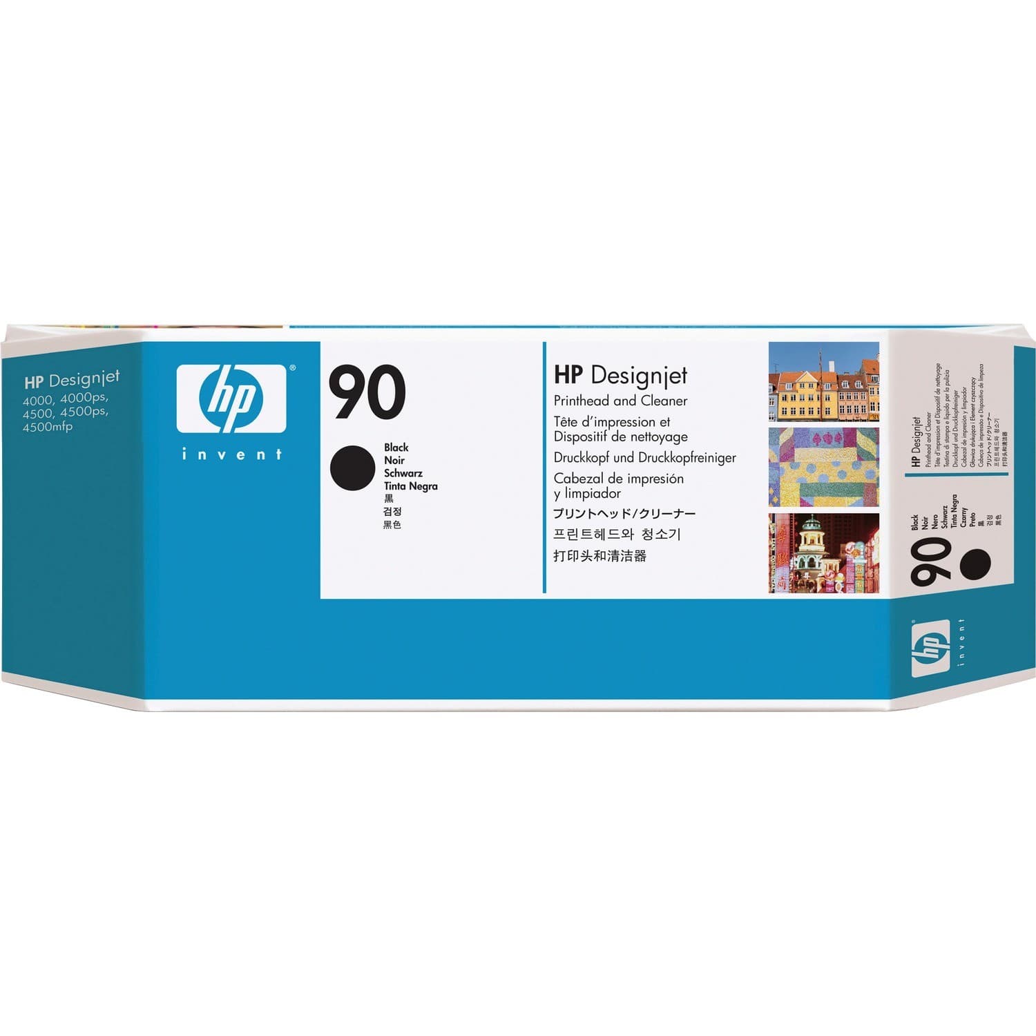 HP 90 (C5054A) Original Inkjet Printhead - Single Pack - Black - 1 Each