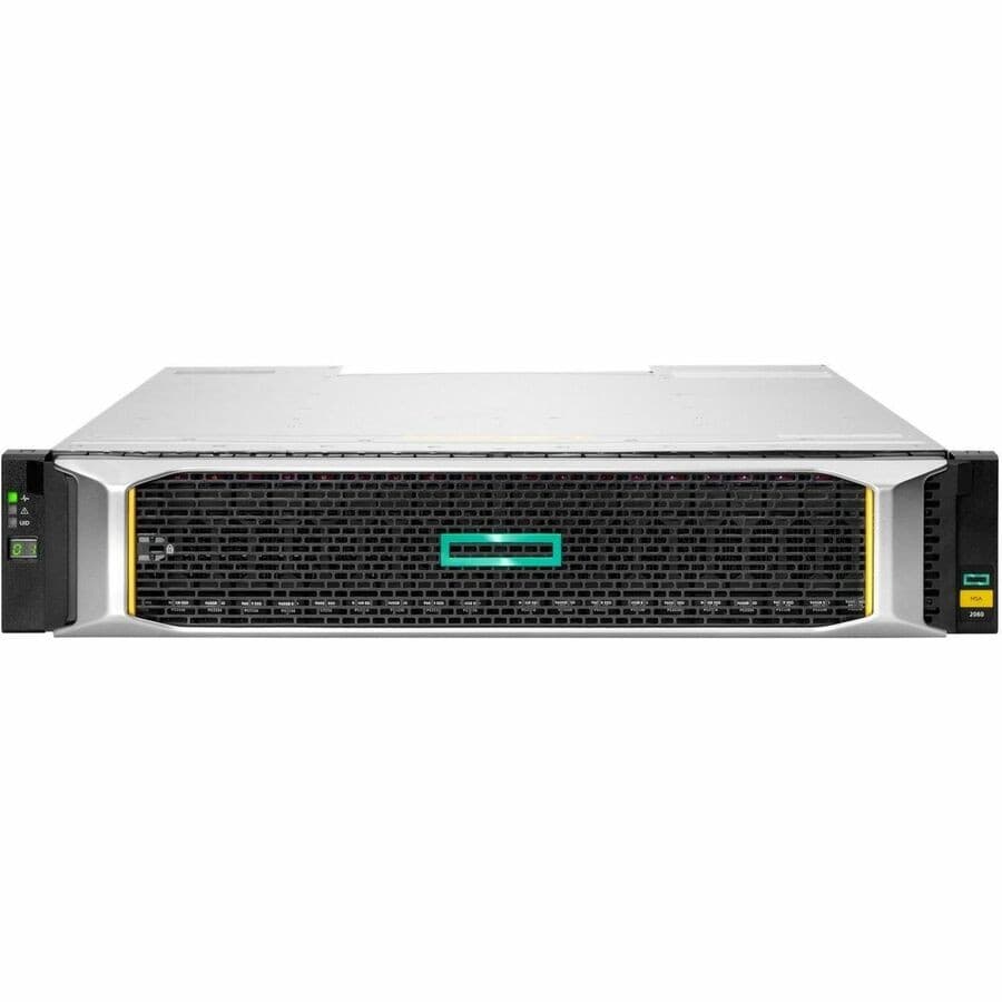 HPE MSA 2060 24 x Total Bays SAN Storage System - 28.80 TB HDD - 12 x 2.4TB - 2U Rack-mountable