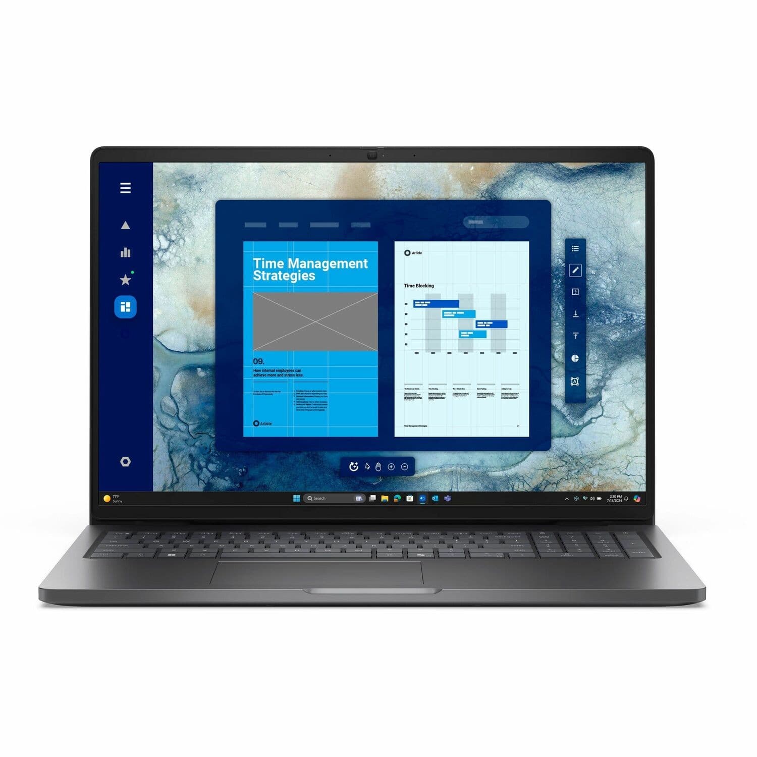 Dell Pro 16 PC16250 16" Notebook - Full HD Plus - 60 Hz - Intel Core Ultra 5 Series 2 - vPro Technology - 16 GB - 512 GB SSD - English (US) Keyboard - Magnetite