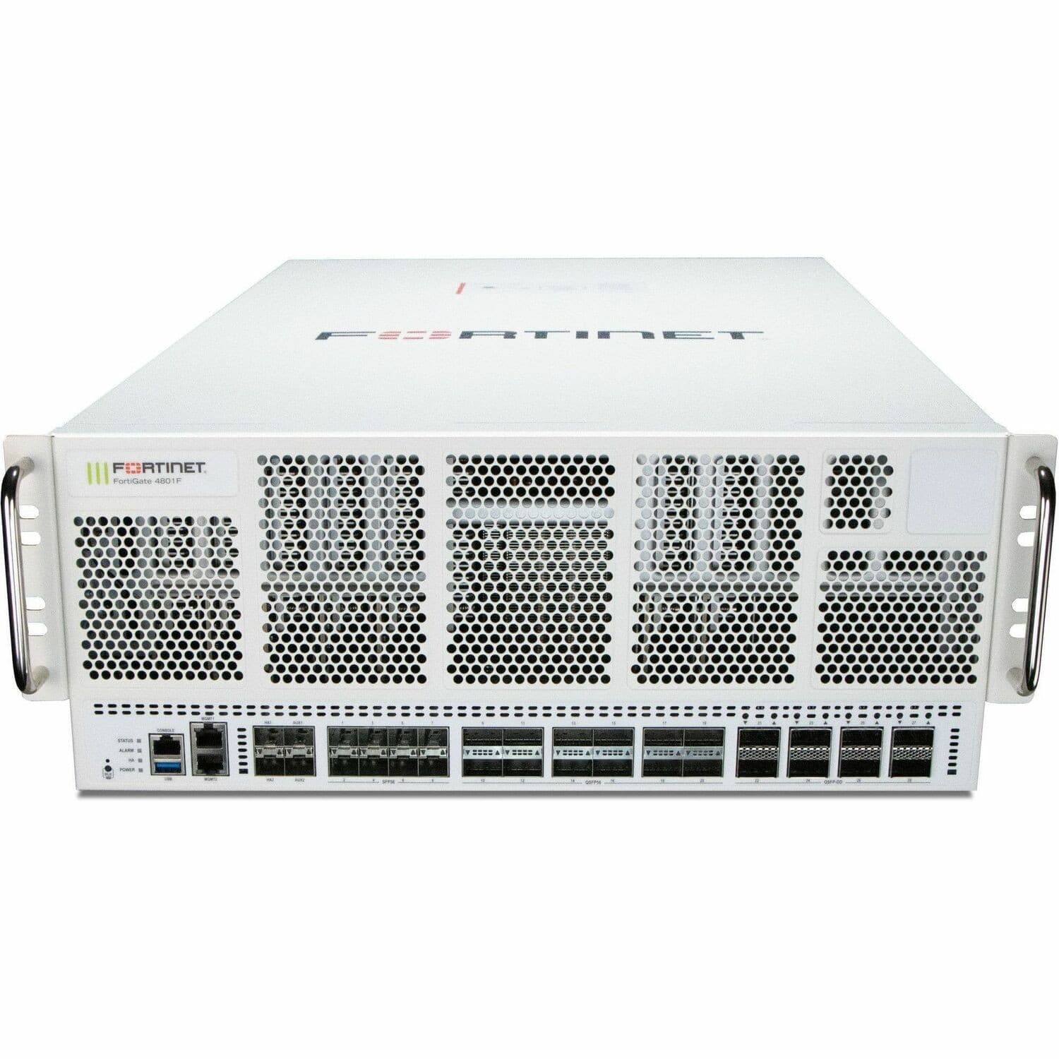 Fortinet FortiGate 4801F-DC Network Security/Firewall Appliance - 3 Year FortiCare Premium and FortiGuard Unified Threat Protection (UTP)