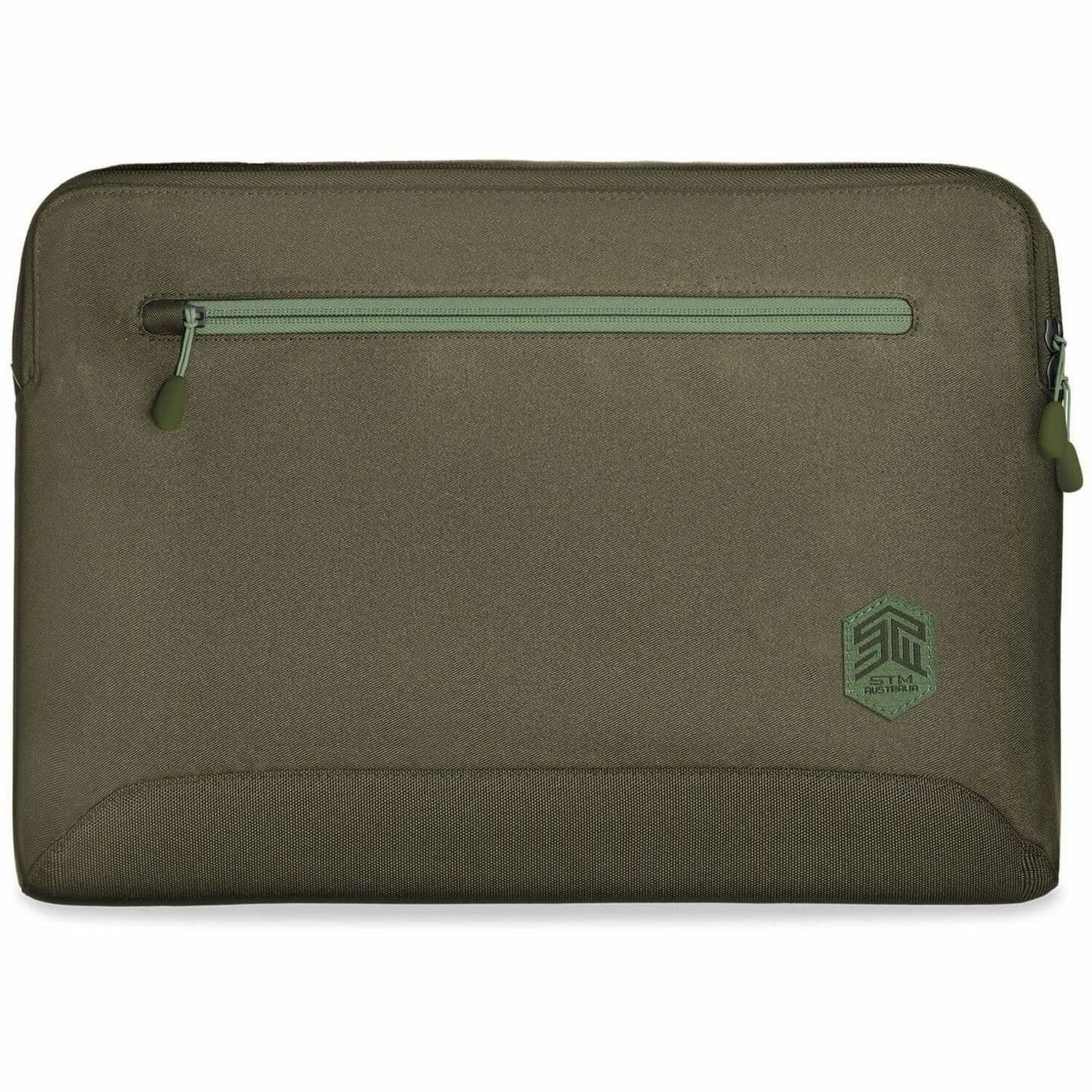 STM Goods Carrying Case (Sleeve) for 33 cm (13") to 35.6 cm (14") Apple MacBook Pro - Olive