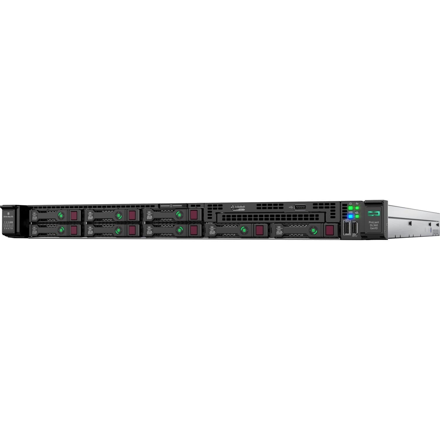 HPE ProLiant DL360 G10 1U Blade Server - 1 Xeon Silver 4215R 3.20 GHz - 32 GB RAM - Serial ATA Controller