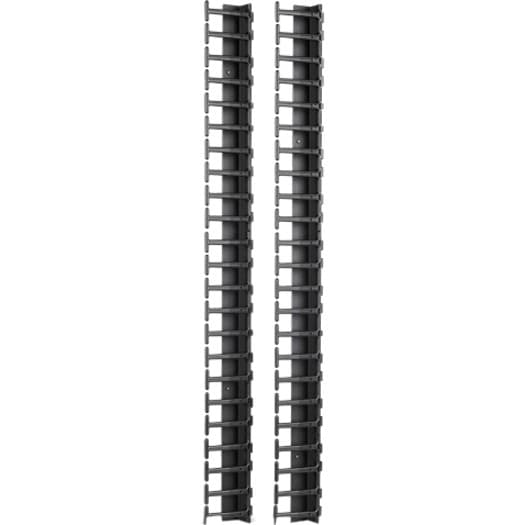 APC by Schneider Electric AR7723 Cable Organizer - Black - 2 Each Pack - TAA Compliant