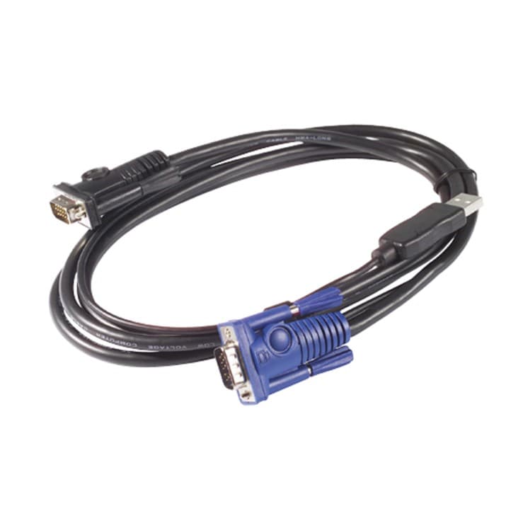 APC by Schneider Electric AP5257 3.65 m USB KVM Cable - 1 Each