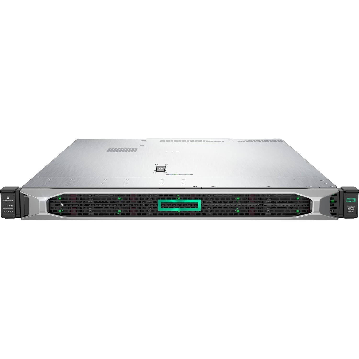 HPE ProLiant DL360 G10 1U Rack Server - 1 Xeon Silver 4208 2.10 GHz - 16 GB RAM - Serial ATA/600 Controller