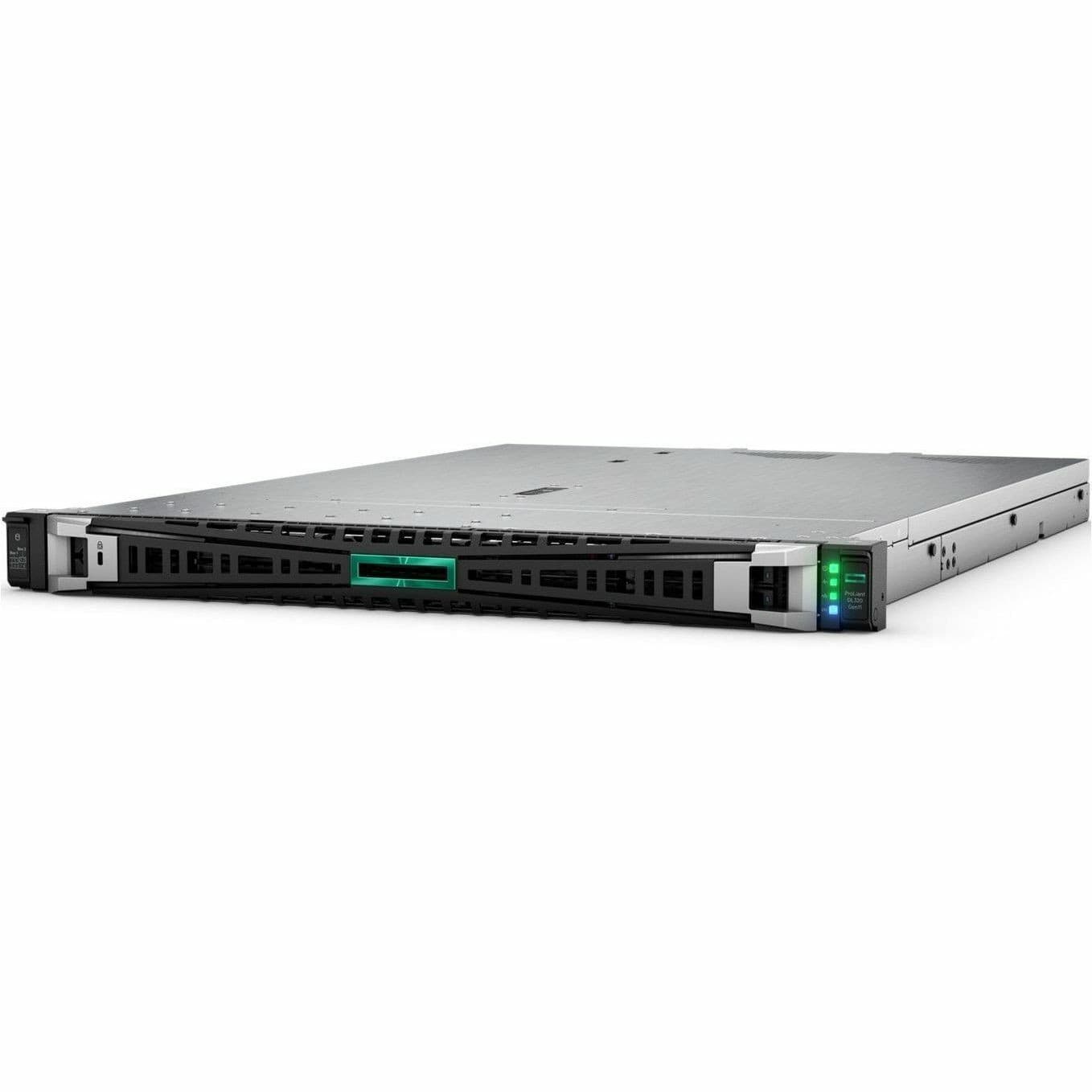 HPE ProLiant DL320 G11 1U Rack Server - 1 x Intel Xeon Silver 4510 2.40 GHz - 64 GB RAM - 960 GB SSD - (2 x 480GB) SSD Configuration - NVMe, 12Gb/s SAS, Serial ATA/600 Controller