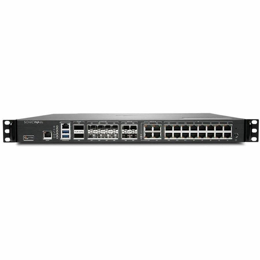 SonicWall NSsp NSsp 11700 Network Security/Firewall Appliance - 1 Year Advanced Protection Service Suite (APSS)