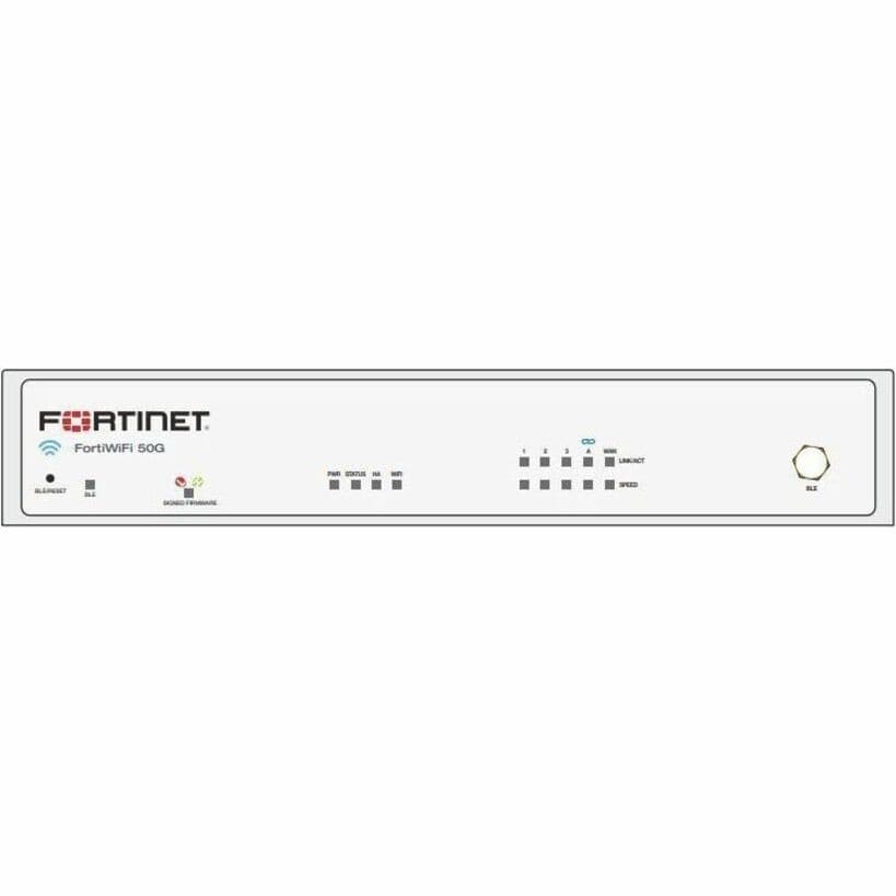 Fortinet FortiWifi FWF-51G Network Security/Firewall Appliance - 1 Year FortiCare Premium and FortiGuard Unified Threat Protection (UTP)