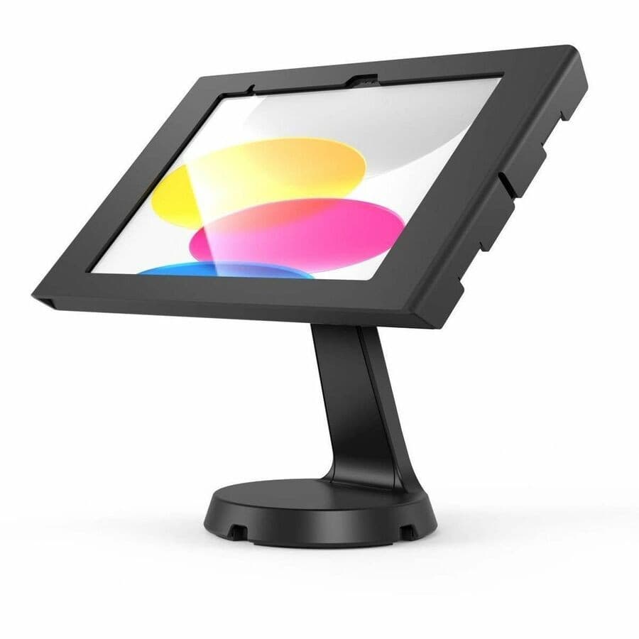iPad 10th-11th (A16) Gen, Apex Enclosure Mast Counter Stand Black