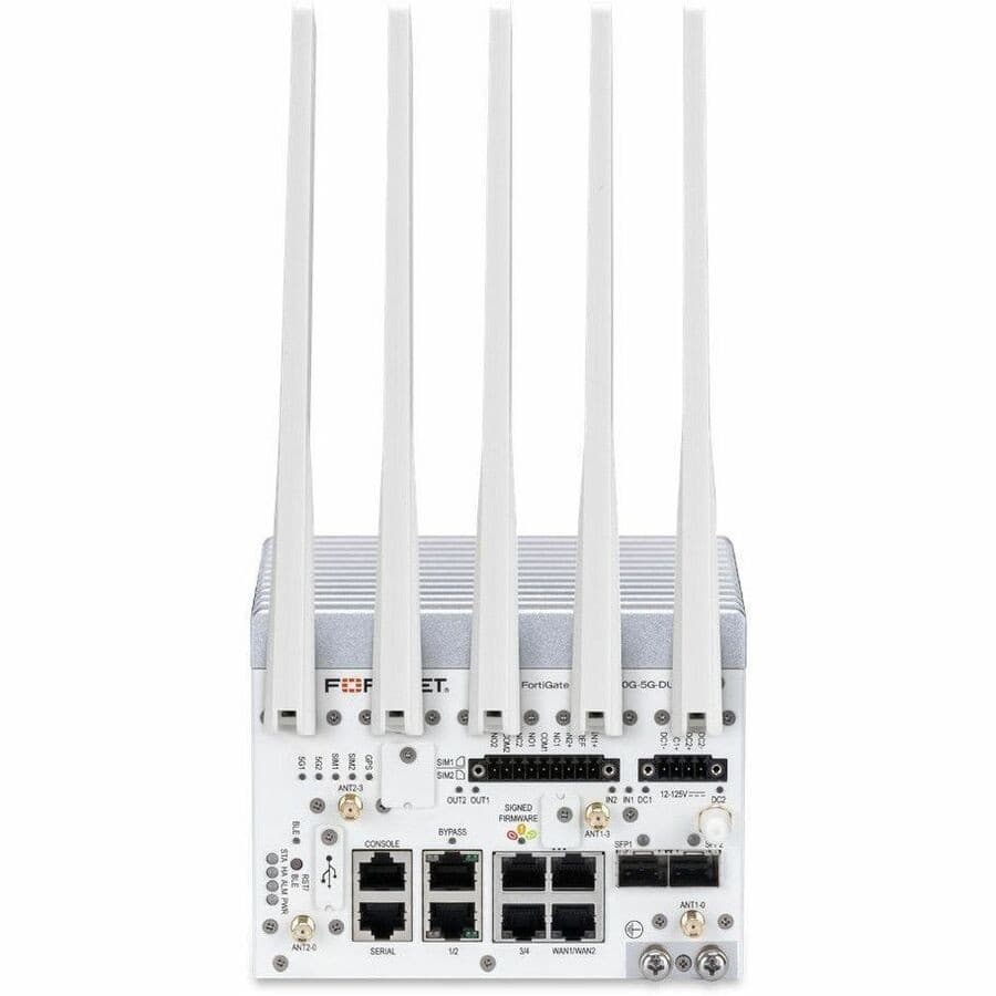 Fortinet FortiGate Rugged FGR-70G-5G-DUAL Network Security/Firewall Appliance - 1 Year FortiCare Premium and FortiGuard Unified Threat Protection (UTP)