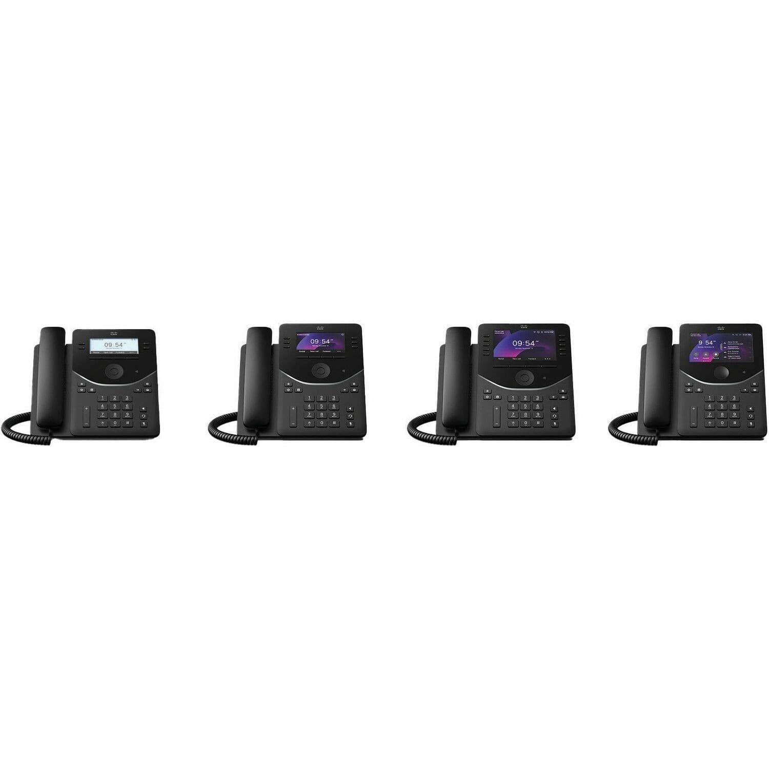 Cisco 9851 IP Phone - Corded - Corded - Desktop, Wall Mountable - Carbon Black