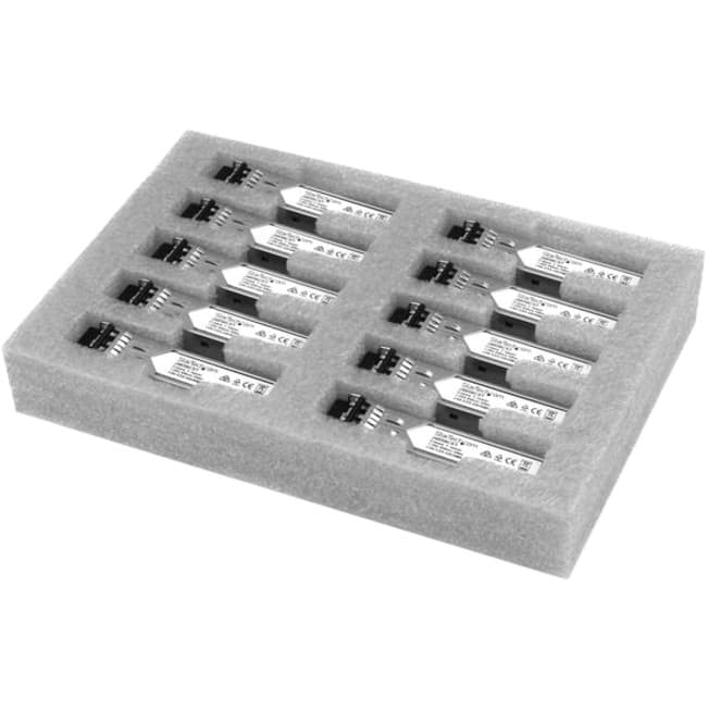 StarTech.com SFP (mini-GBIC) - 1 x LC Duplex 1000Base-SX Network - 10 / Pack