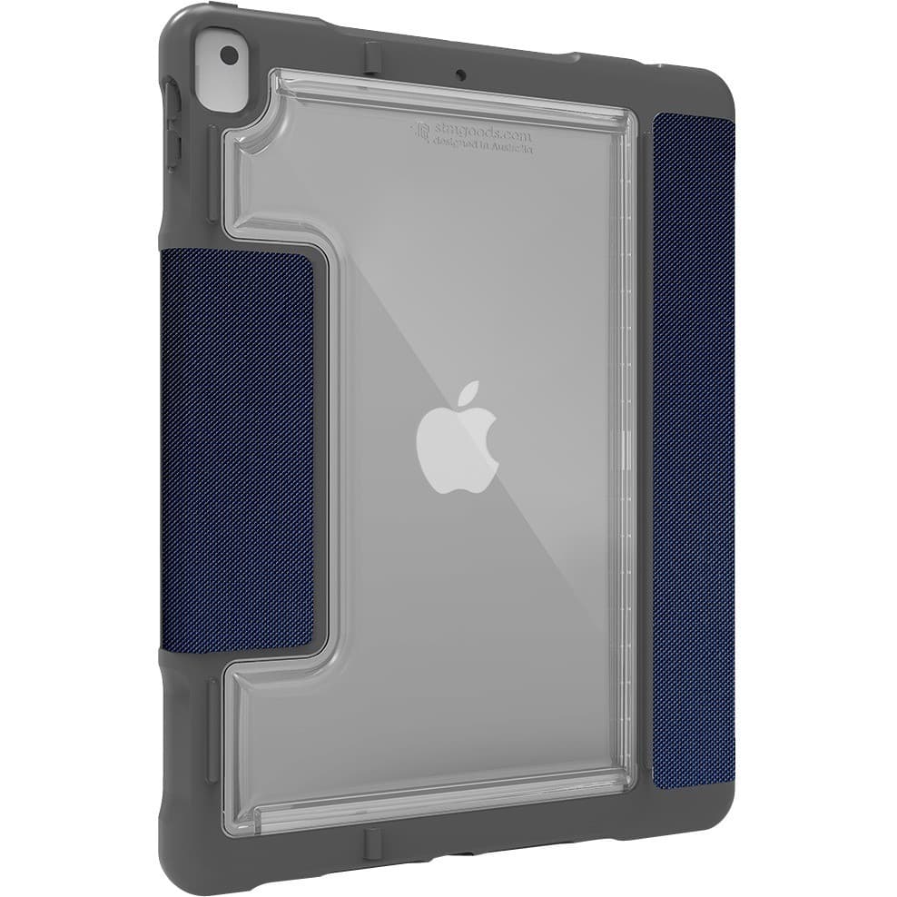 STM Goods Dux Plus Duo Carrying Case for 25.9 cm (10.2") Apple, Logitech iPad (7th Generation), iPad (8th Generation), iPad (9th Generation) Tablet - Blue, Clear