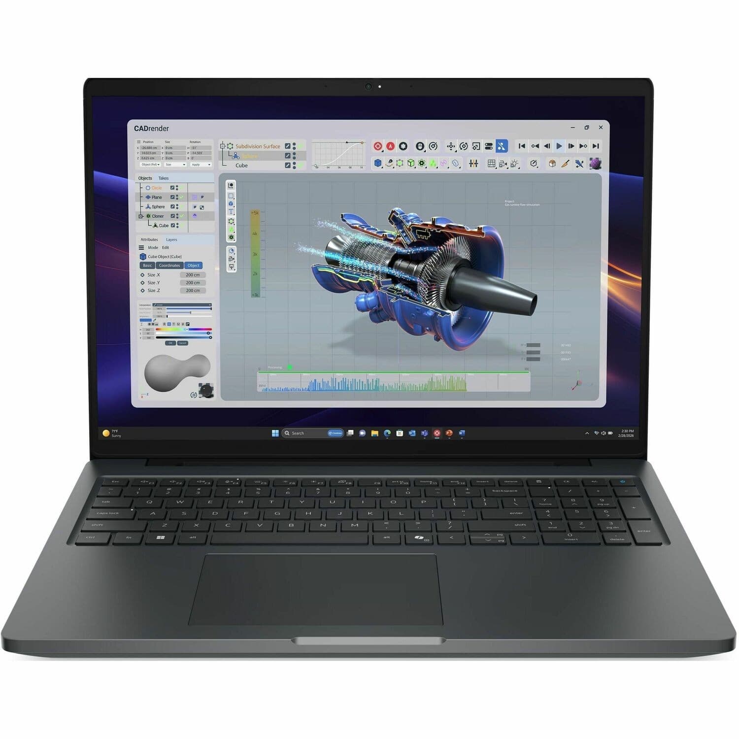 Dell Pro Precision 5 PW516261 16" Copilot+ PC Mobile Workstation - Full HD Plus - 60 Hz - Intel Core Ultra 7 Series 3 366H - vPro Technology - 32 GB - 1 TB SSD - English (US) Keyboard