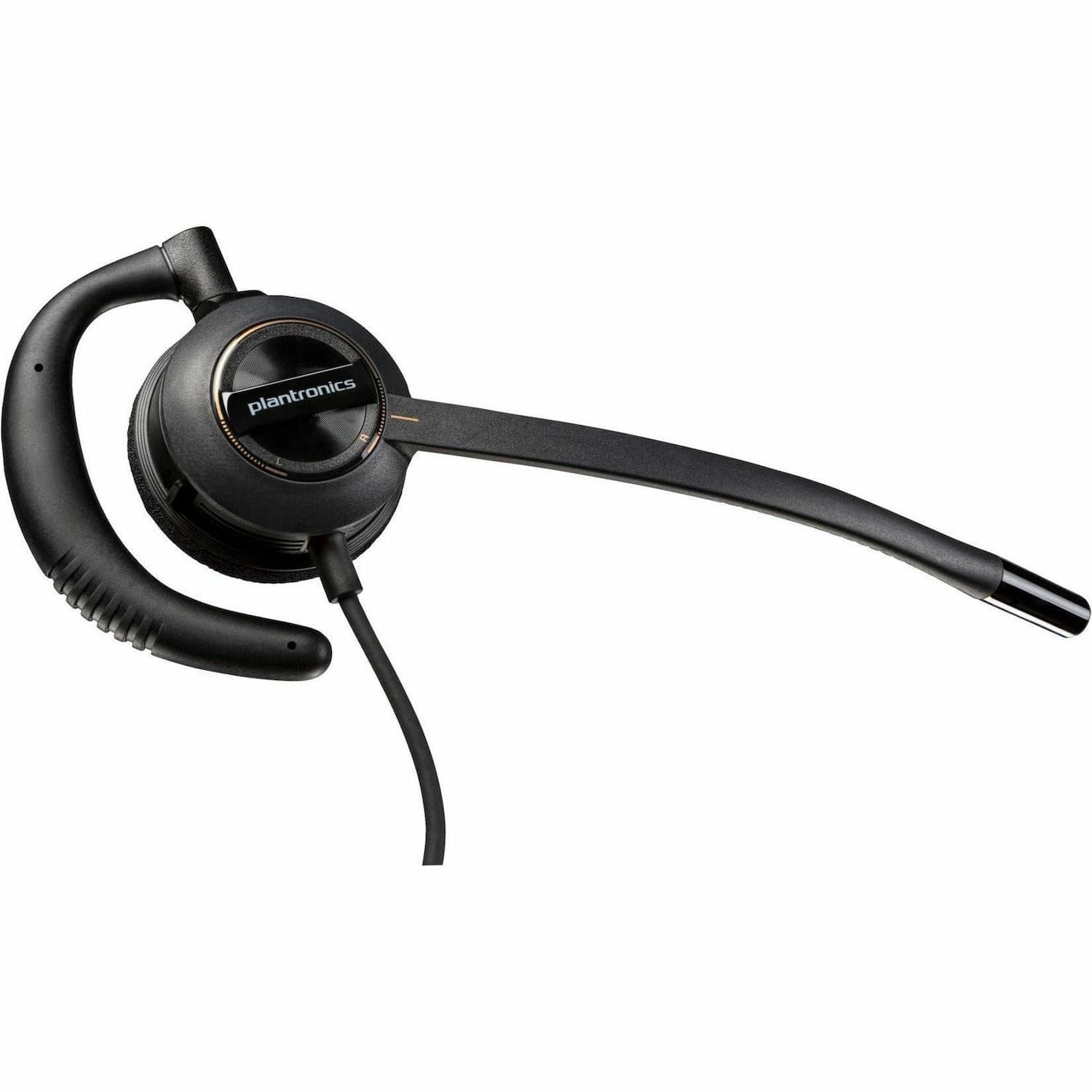 Poly EncorePro 530 Wired Over-the-ear, Earbud Mono Headset - Black