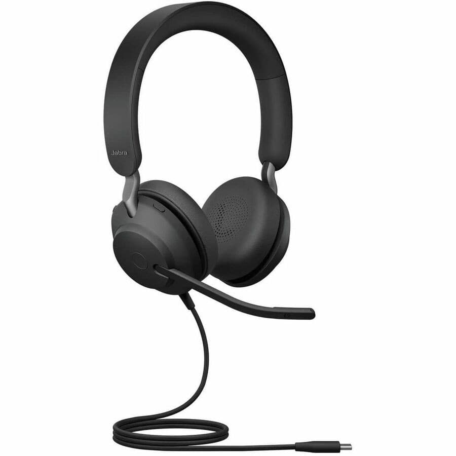 Jabra Evolve2 40 SE Wired On-ear, Over-the-head Stereo Headset