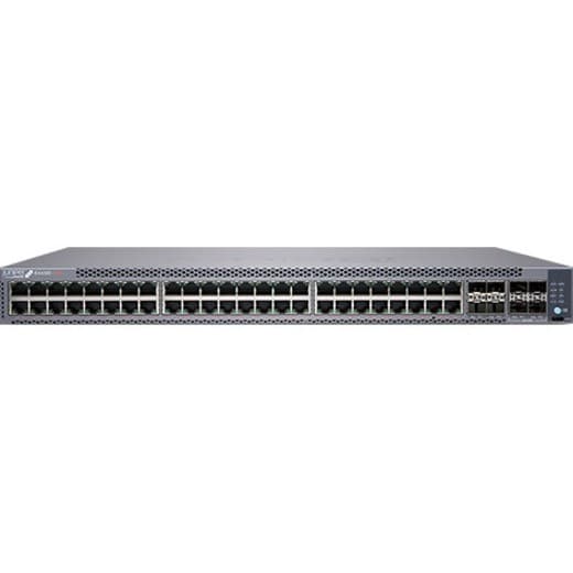 Juniper EX4100 EX4100-48MP 48 Ports Manageable Ethernet Switch - 10 Gigabit Ethernet, Gigabit Ethernet, 25 Gigabit Ethernet - 10/100/1000Base-T, 2.5GBase-T, 10GBase-X, 25GBase-X - TAA Compliant