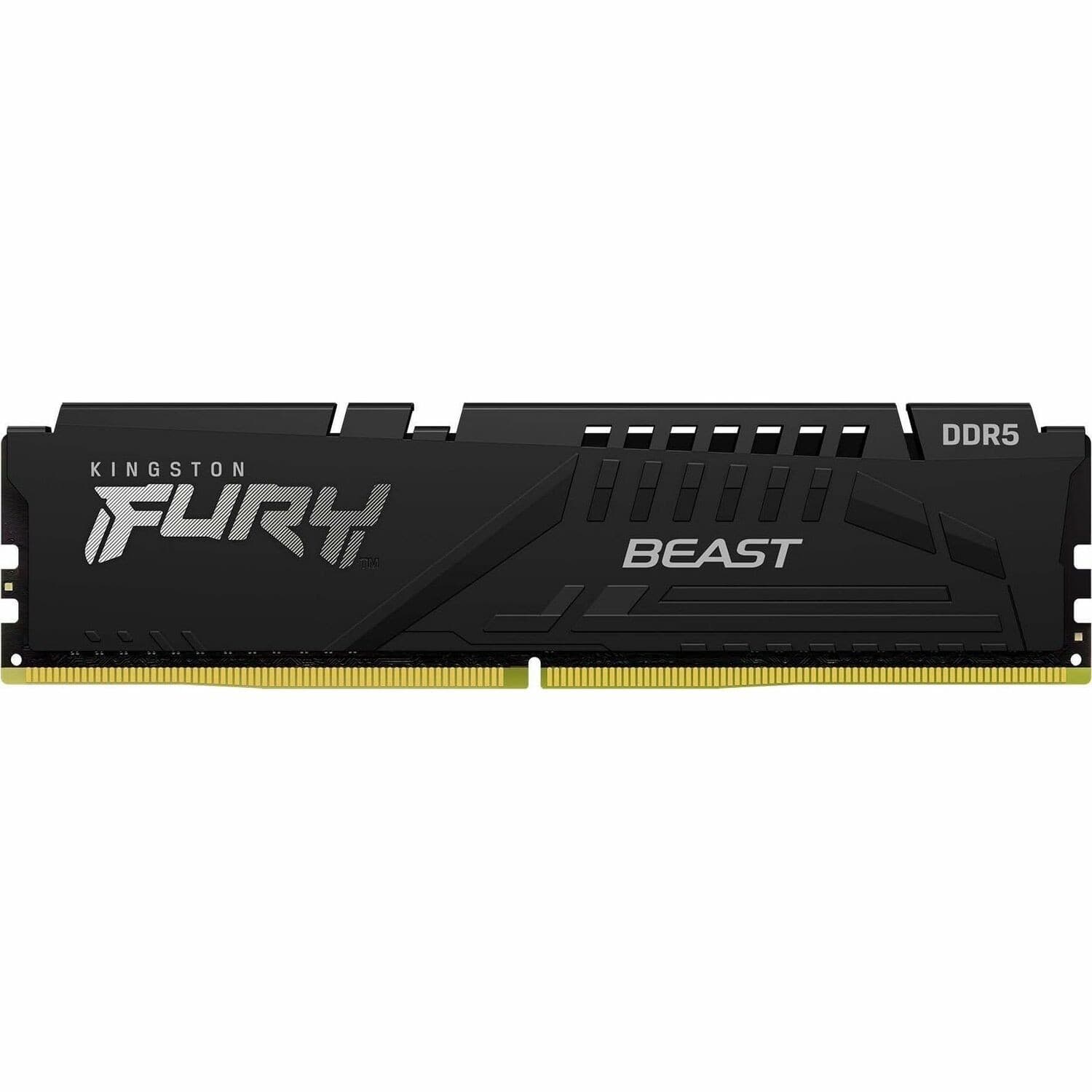 Kingston FURY Beast RAM Module - 32 GB (2 x 16GB) - RGB - DDR5-6800/PC5-54400 DDR5 SDRAM - 6800 MHz Single-rank Memory - CL34 - 1.40 V