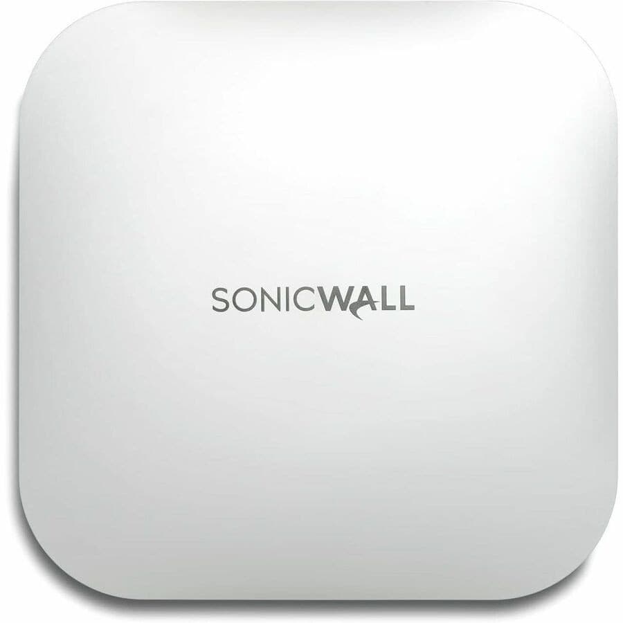 SonicWall SonicWave 621 Dual Band Wi-Fi 6 IEEE 802.11 a/b/g/n/ac/ax/e/i/r/k/v/w Wireless Access Point - Indoor