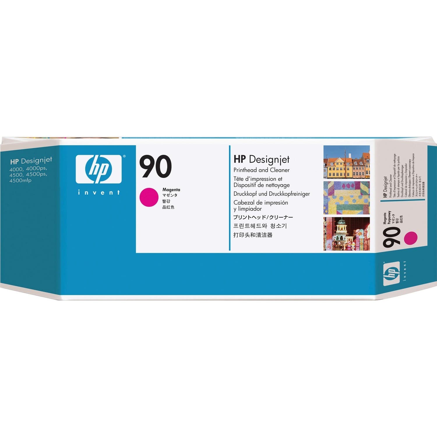HP 90 (C5056A) Original Inkjet Printhead - Single Pack - Magenta - 1 Each