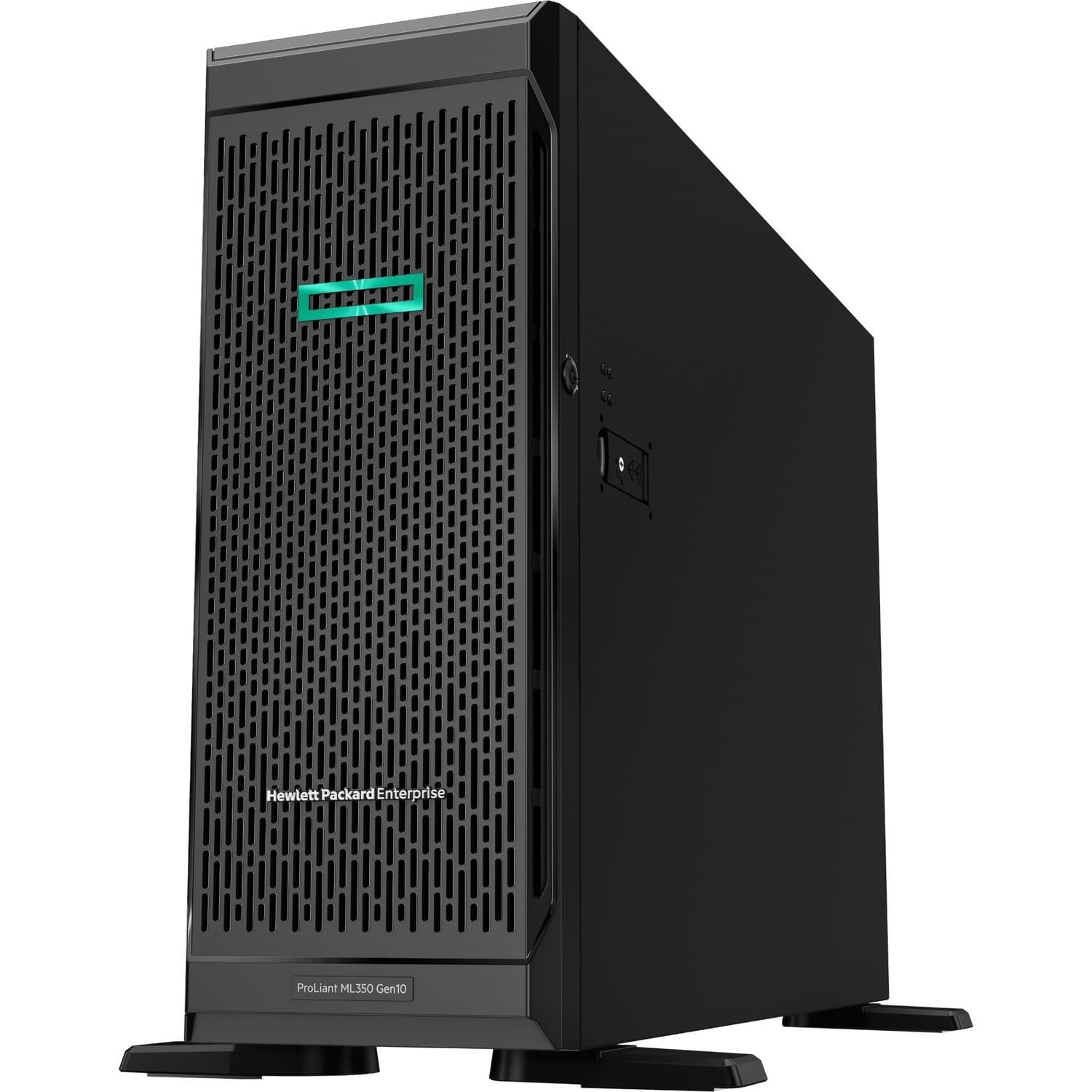 HPE ProLiant ML350 G10 4U Tower Server - 1 Xeon Silver 4210R 2.40 GHz - 16 GB RAM - Serial ATA/600, 12Gb/s SAS Controller