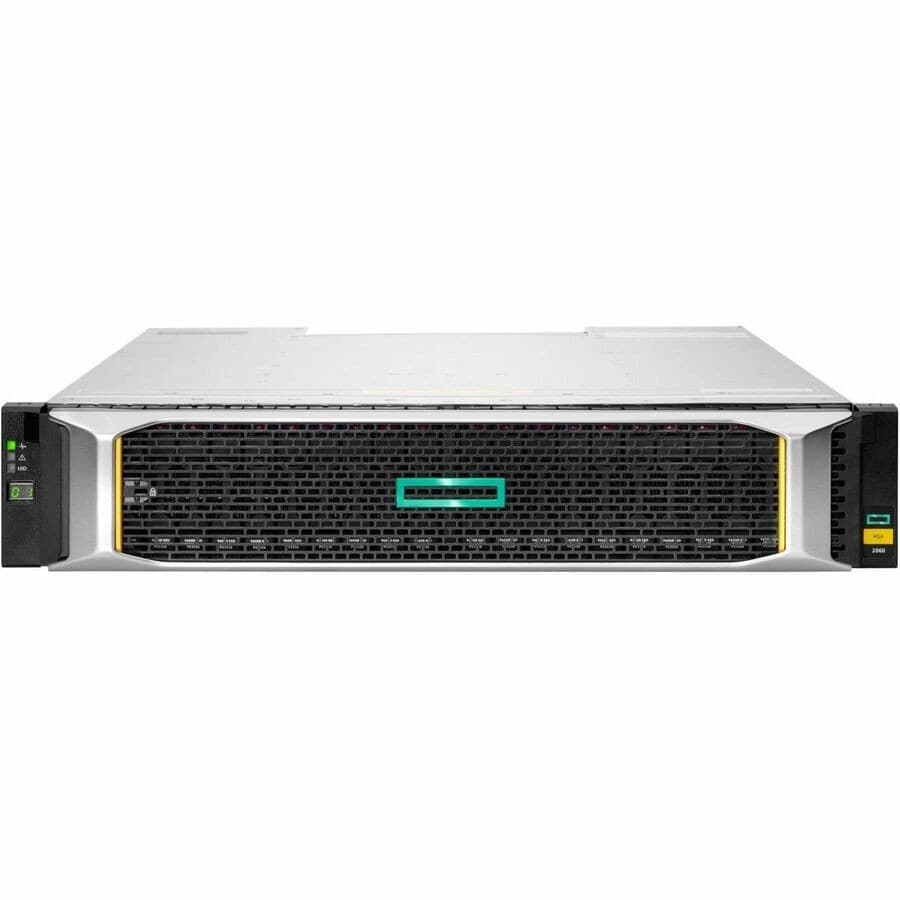 HPE MSA 2060 24 x Total Bays SAN Storage System - 2U Rack-mountable