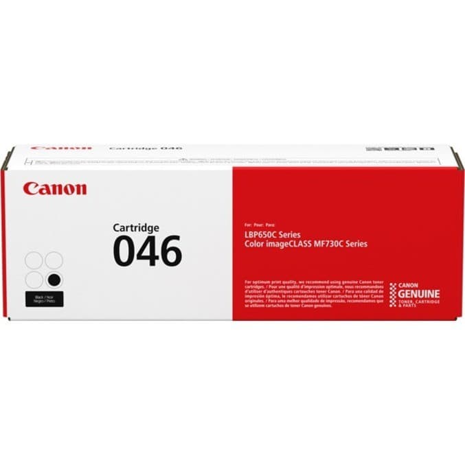 Canon 046 Original Laser Toner Cartridge - Black Pack