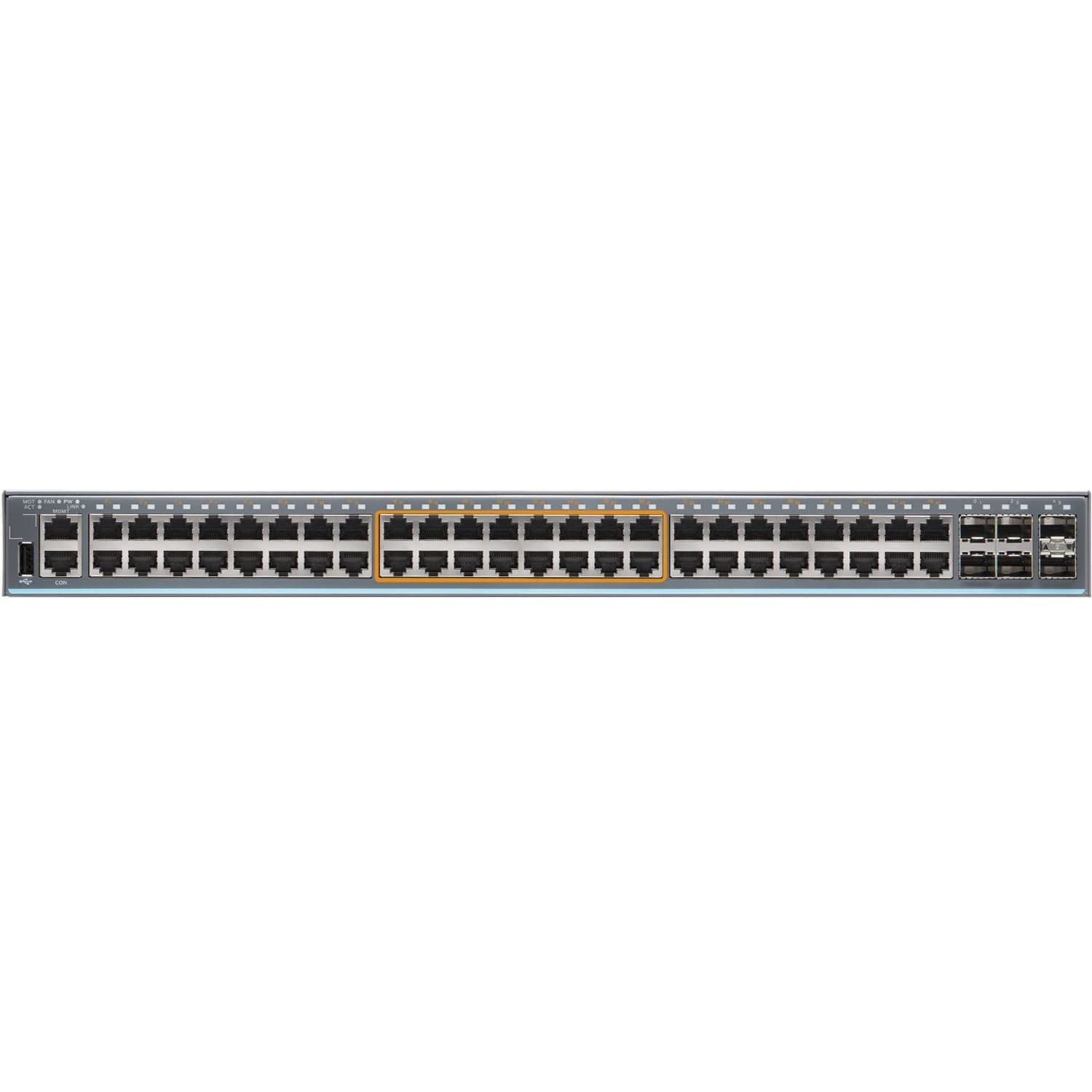 Juniper EX2300 EX2300-48MP 48 Ports Manageable Ethernet Switch - Gigabit Ethernet, 2.5 Gigabit Ethernet, 10 Gigabit Ethernet - 10/100/1000Base-T, 2.5GBase-T, 10GBase-X - TAA Compliant