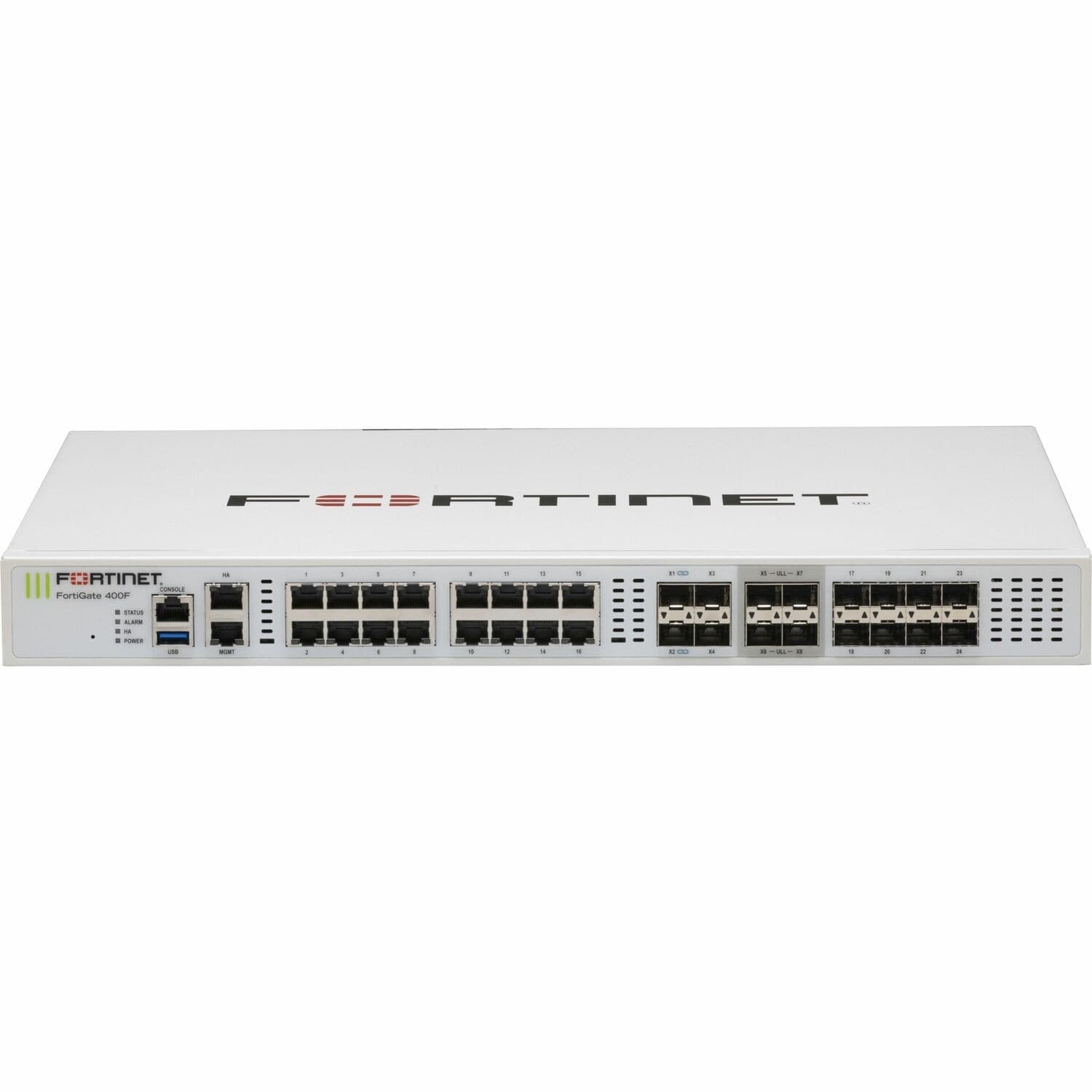 Fortinet FortiGate FG-400F Network Security/Firewall Appliance - 1 Year FC Premium and FG Unified Threat Protection