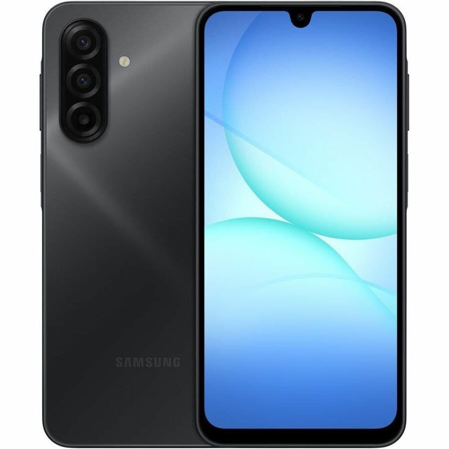 Samsung Galaxy A17 SM-A175F 128 GB Smartphone - 6.7" Super AMOLED Full HD Plus 1080 x 2340 - Octa-core (Cortex A76Dual-core (2 Core) 2.20 GHz + Cortex A55 Hexa-core (6 Core) 2 GHz - 4 GB RAM - Android 15 - 4G - Black
